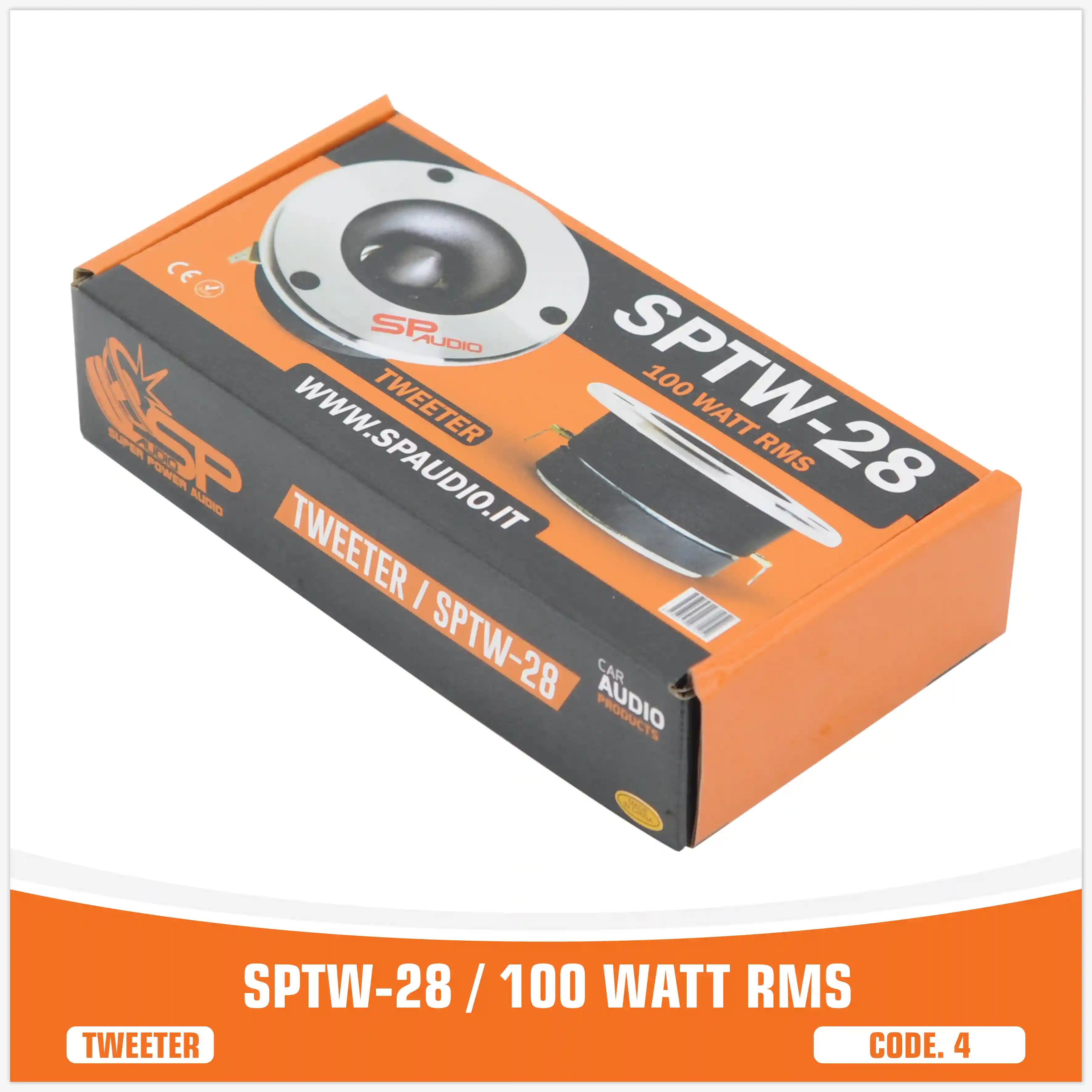 SP TW 28 TWEETER BULLET 100W RMS (PREZZO COPPIA)