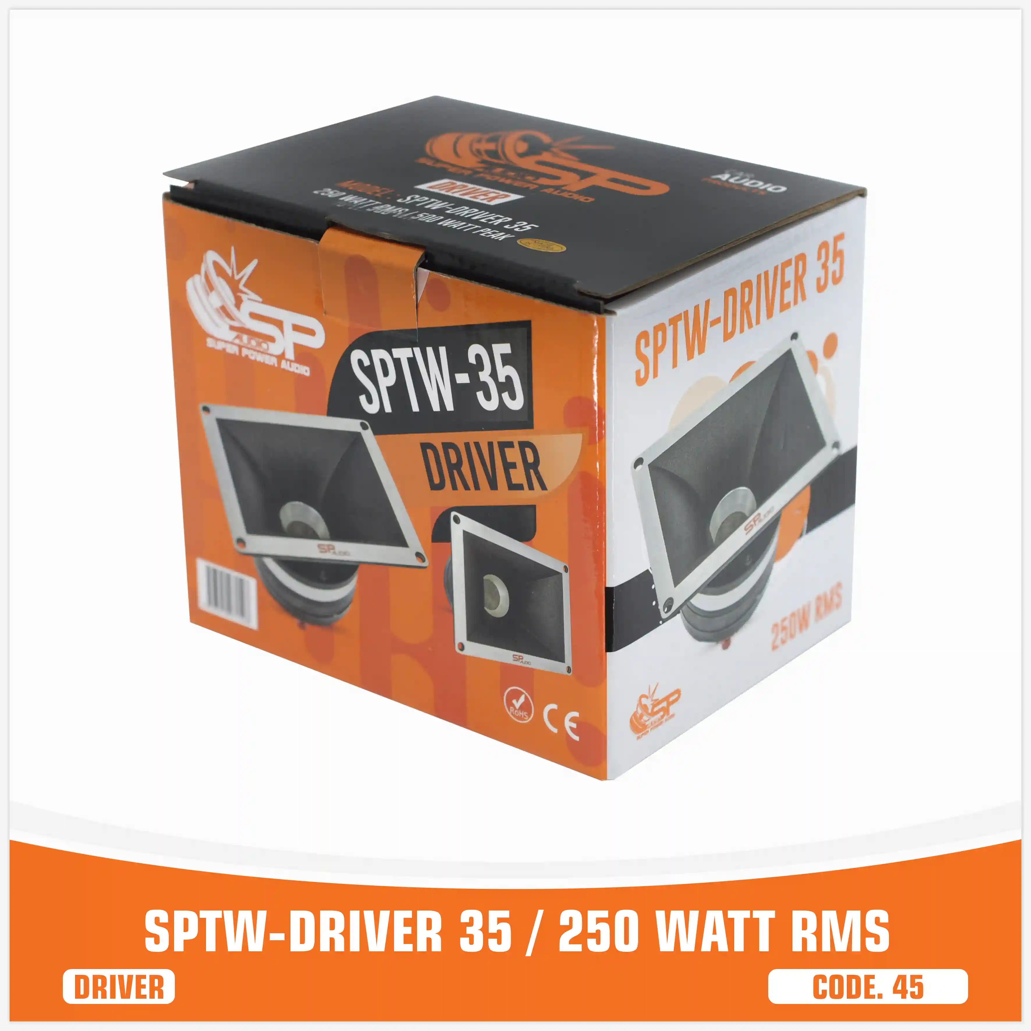 SP DRIVER 35 DRIVER COMPLETO DI FLANGIA 150W RMS (PREZZO UNITARIO)