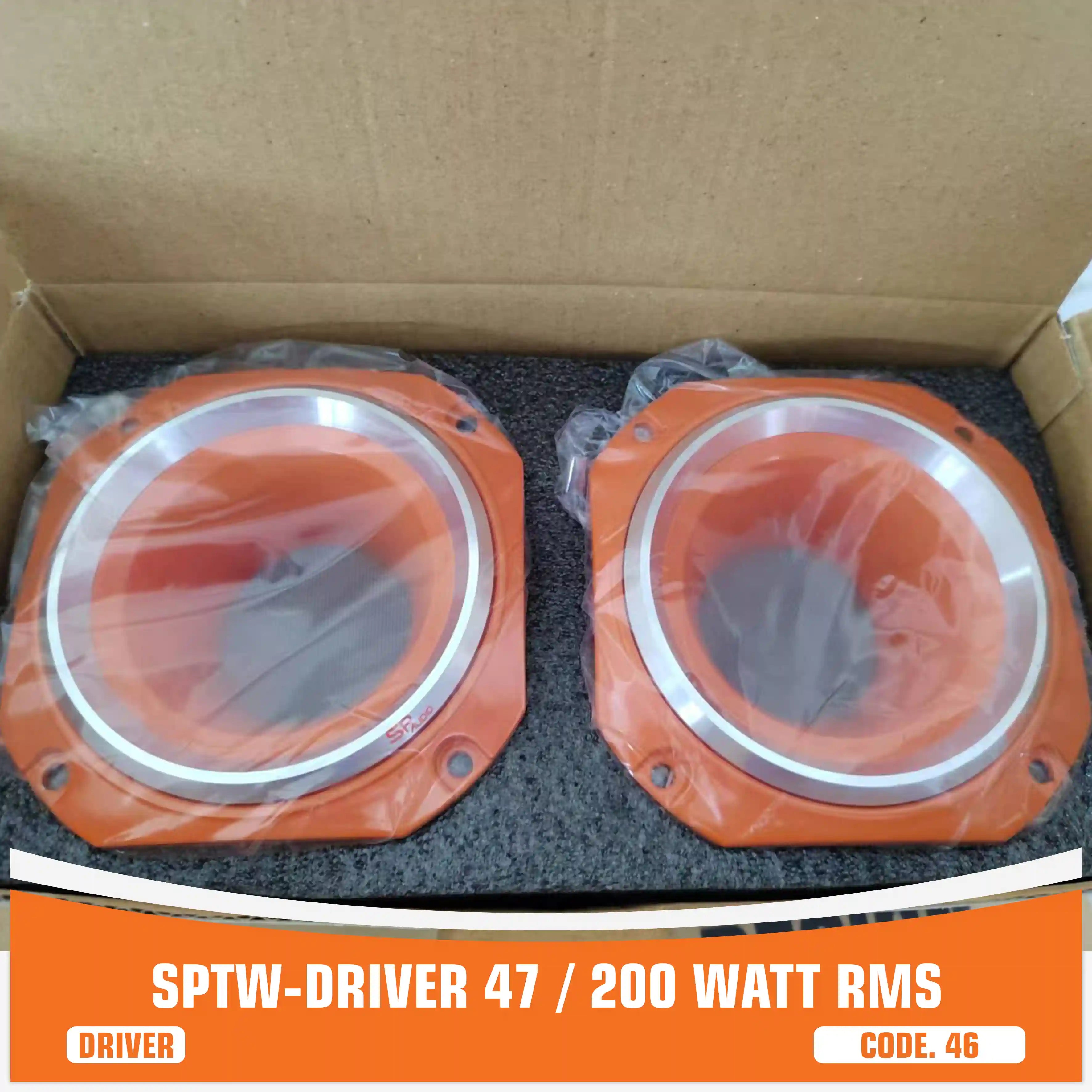 SP DRIVER 47 DRIVER COMPLETO DI FLANGIA 200W RMS (PREZZO UNITARIO)