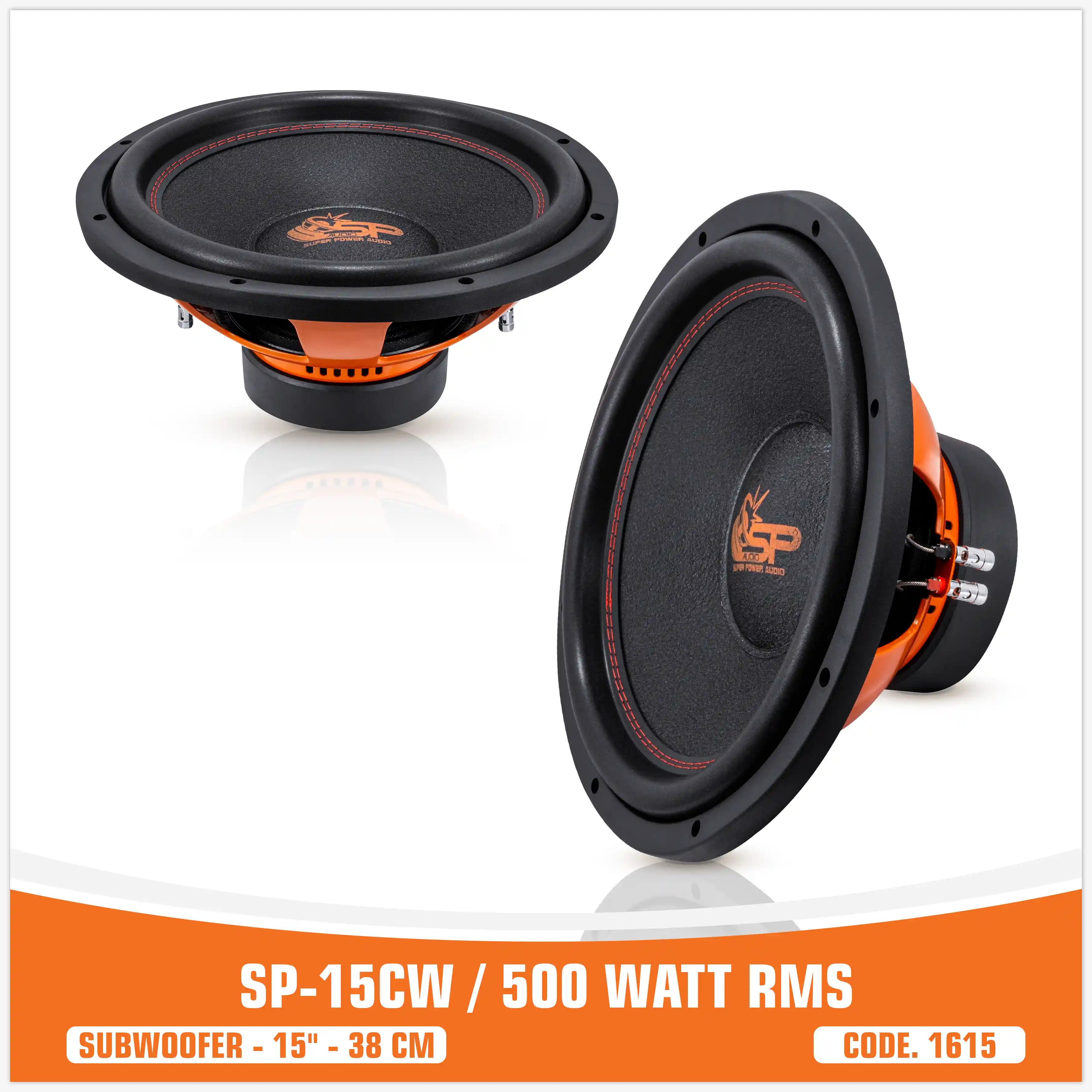 SP 15CW MIGLIOR PREZZO SUBWOOFER 15"/38CM 400WATT RMS (PREZZO UNITARIO)