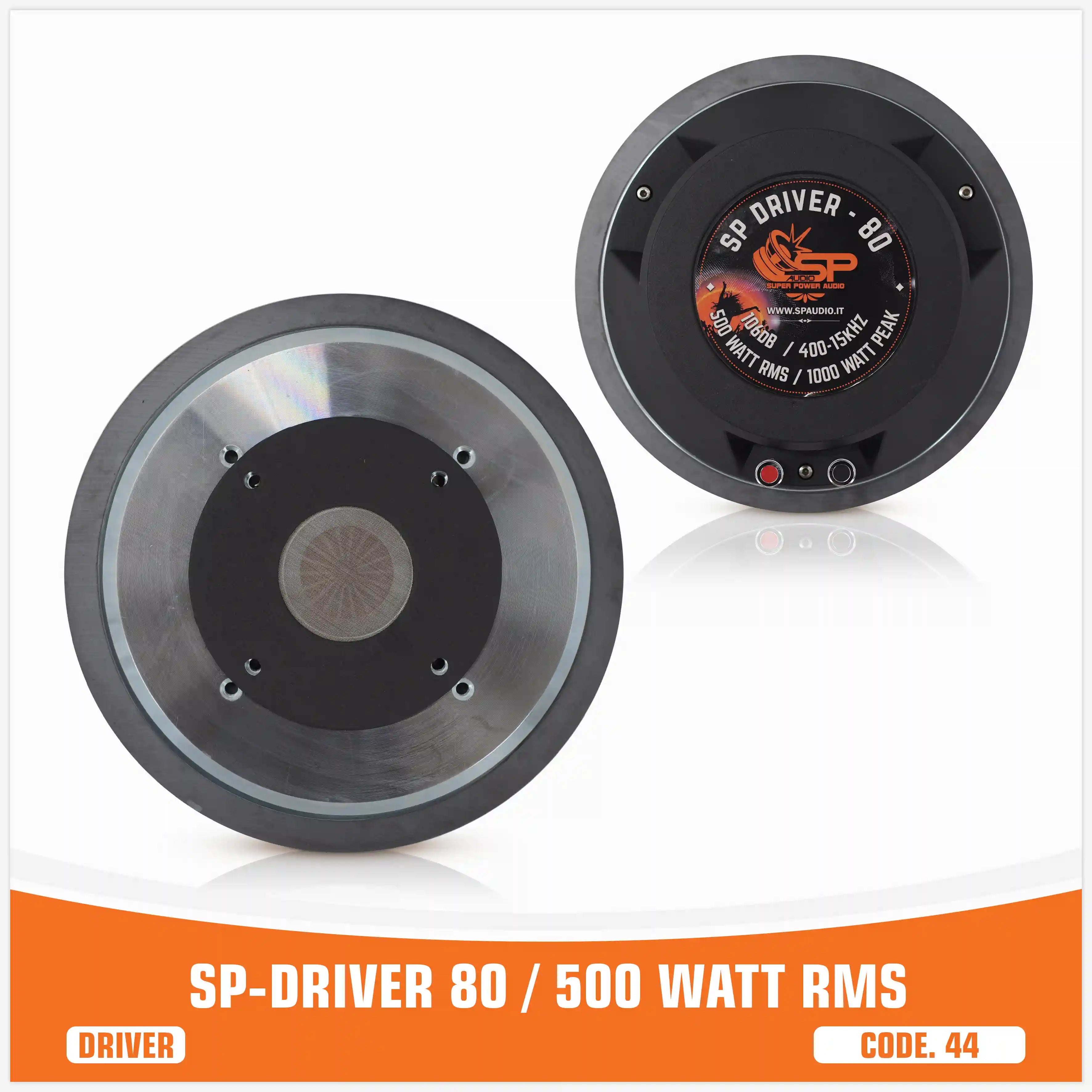 SP DRIVER 80 driver a compressione senza tromba 500W RMS – SP Audio