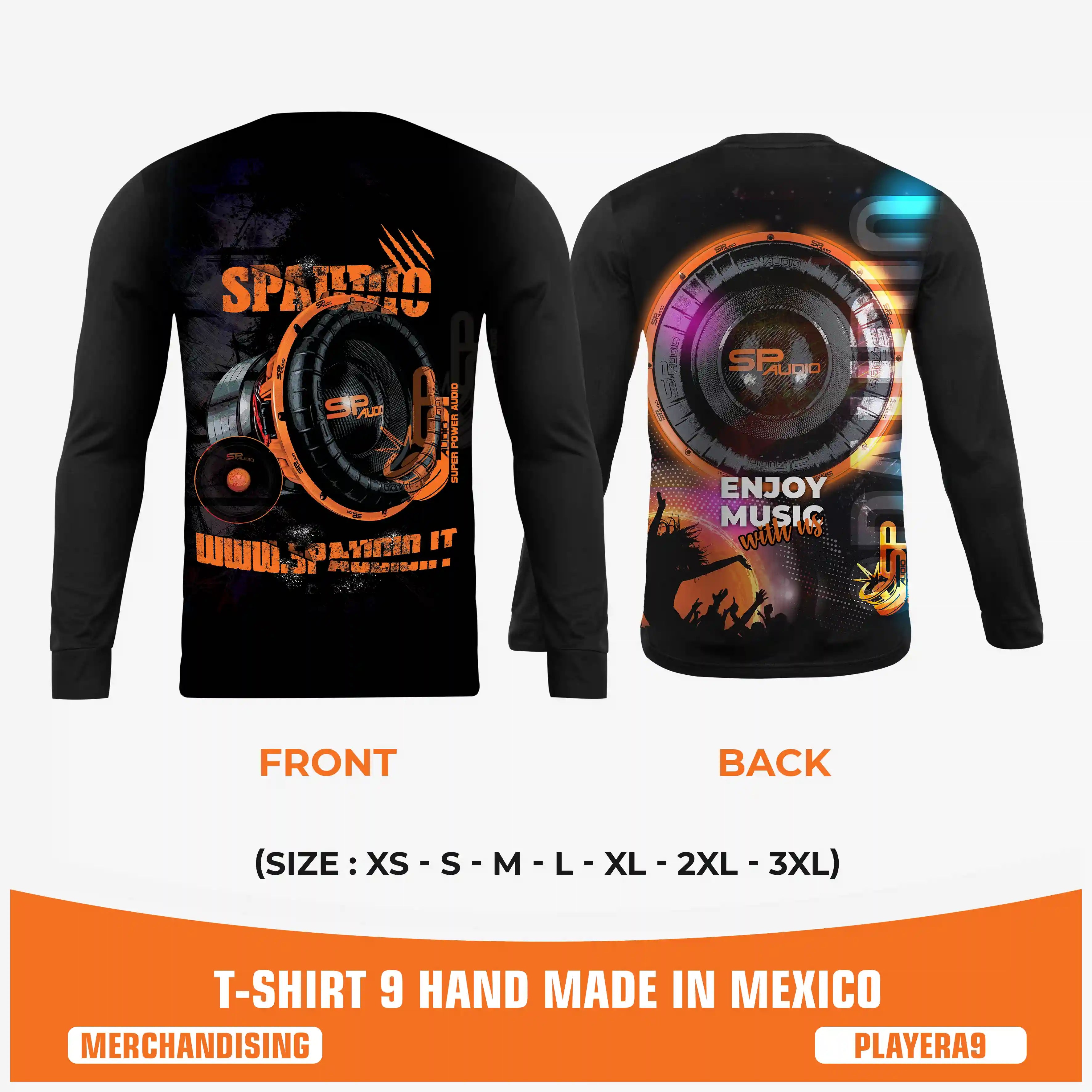 T-SHIRT SPAUDIO 9 (PREZZO UNITARIO)