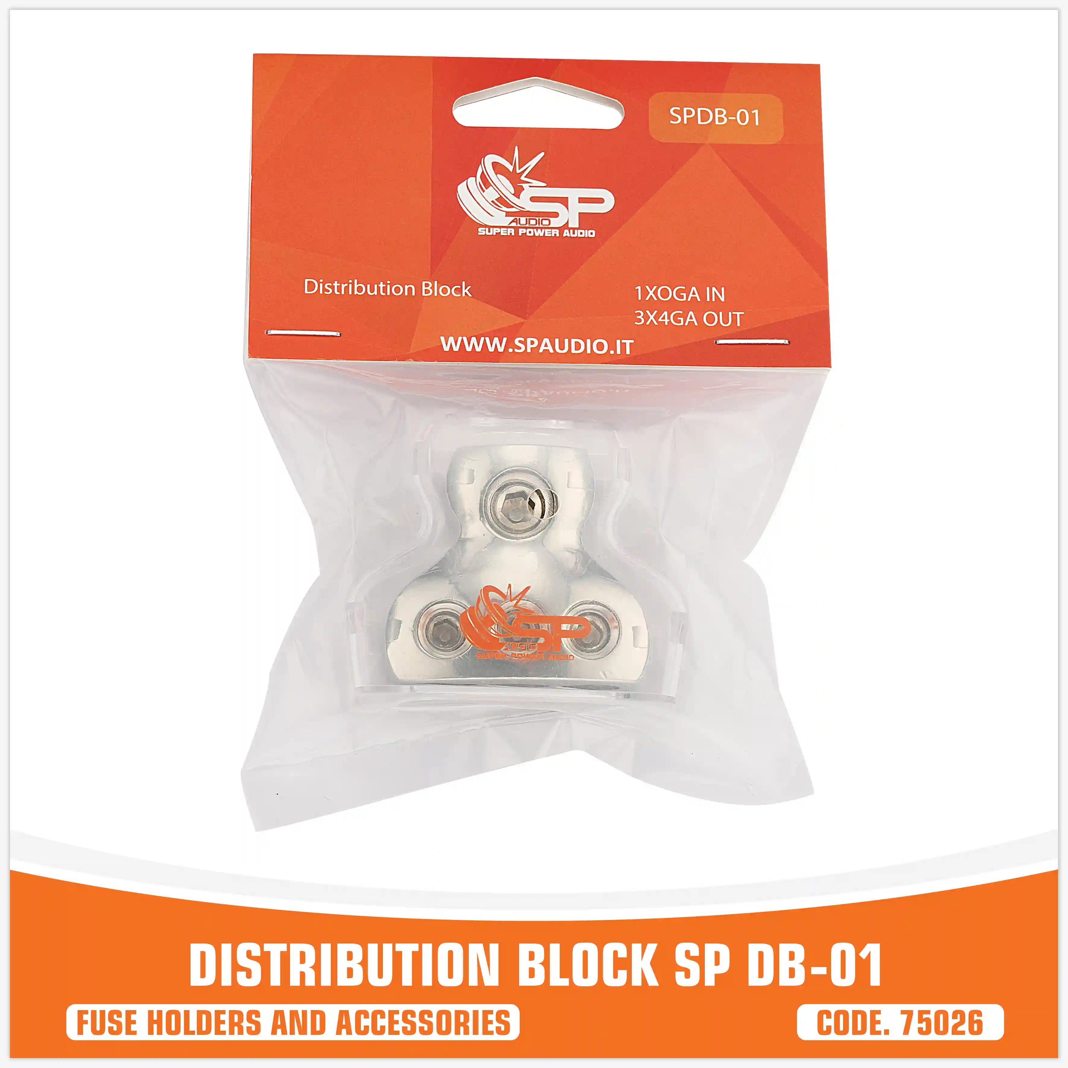 SP DB 01 DISTRIBUTTORE DI MASSA 1x0 GA IN+ 3x4 GA OUT (PREZZO SINGOLO)