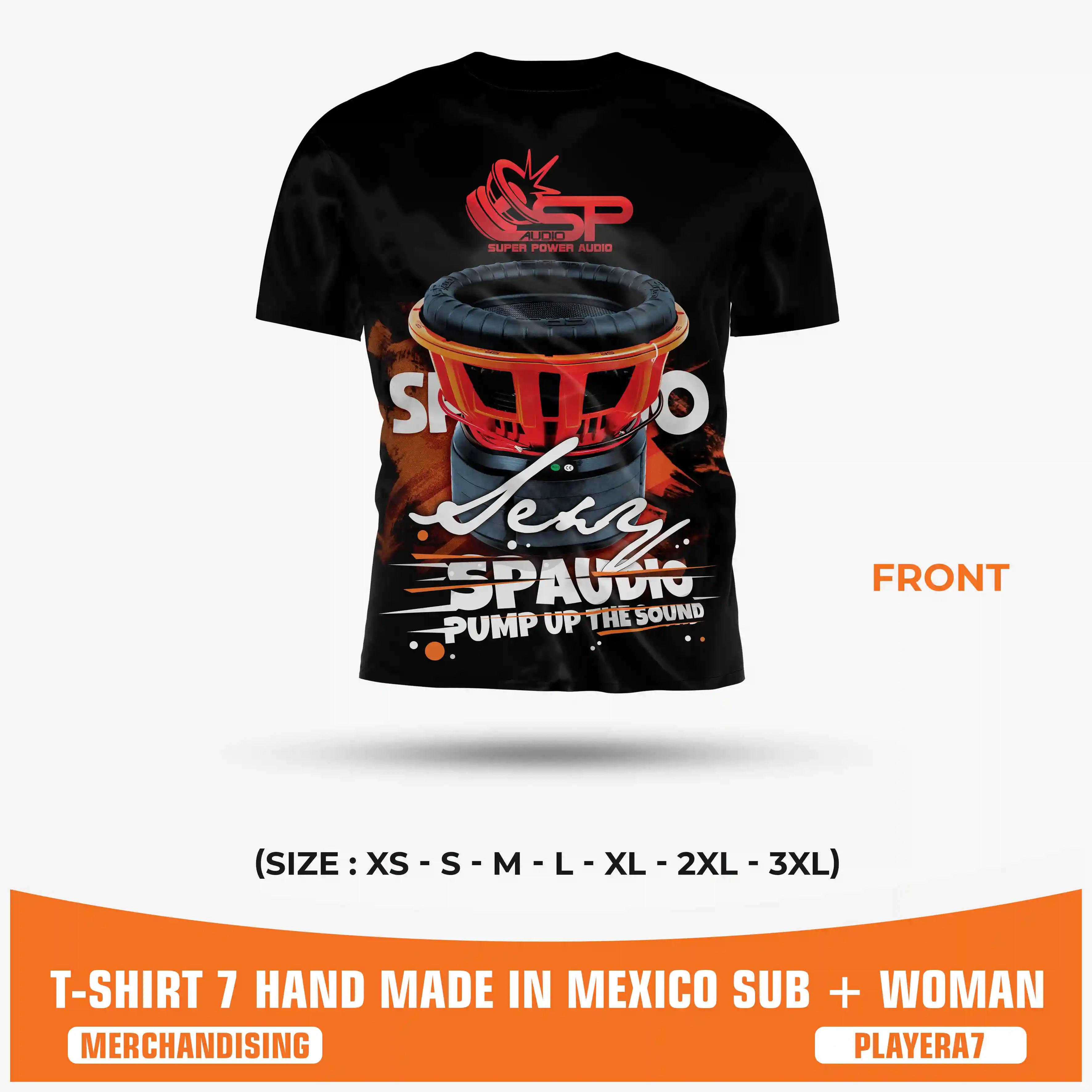 T-SHIRT SPAUDIO 7 (PREZZO UNITARIO)