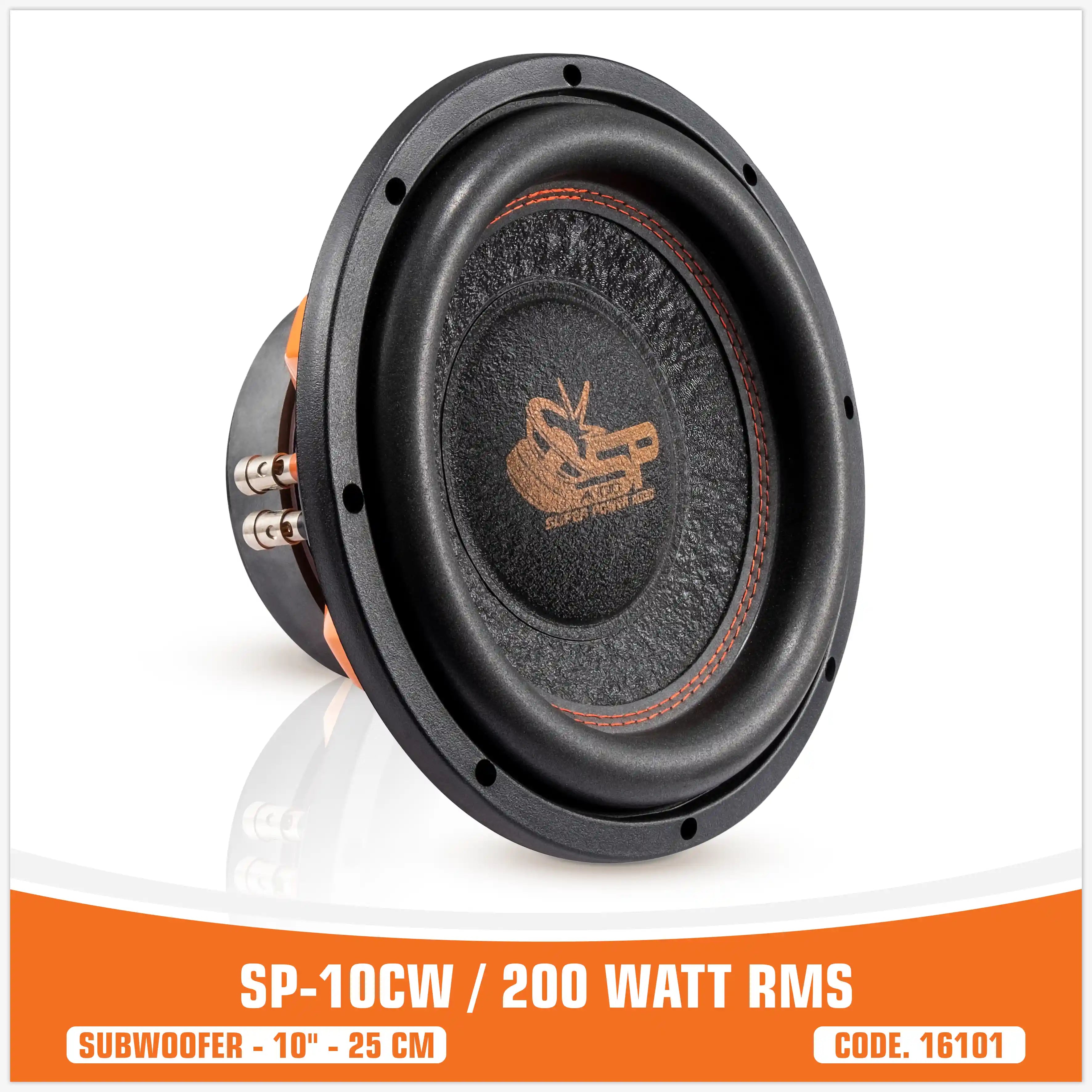 SP 10CW MIGLIOR PREZZO SUBWOOFER 10"/25CM 200WATT RMS (PREZZO SINGOLO)