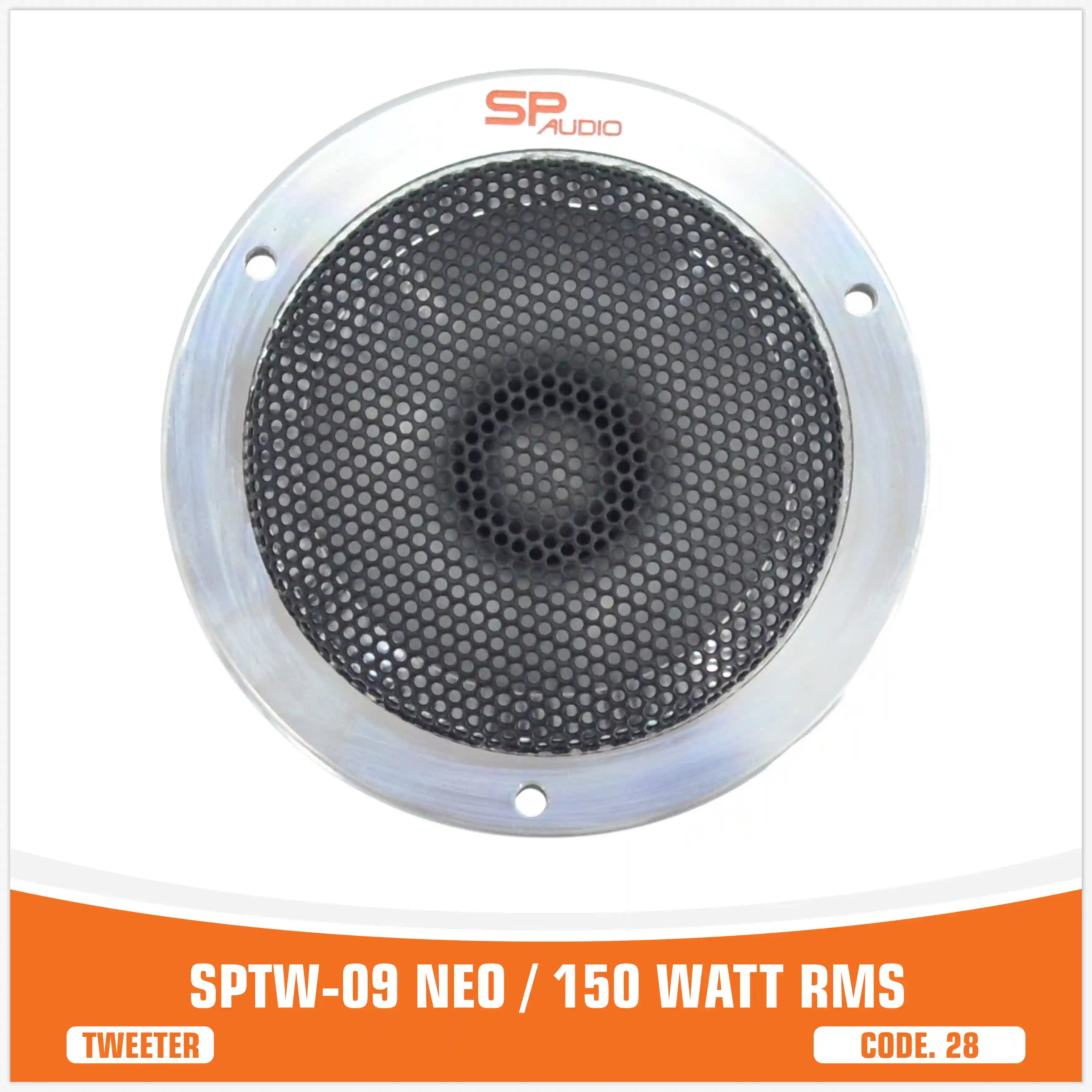 SP TW 09 NEO TWEETER BULLET MAGNETE AL NEODIMIO 150W RMS (PREZZO UNITARIO)
