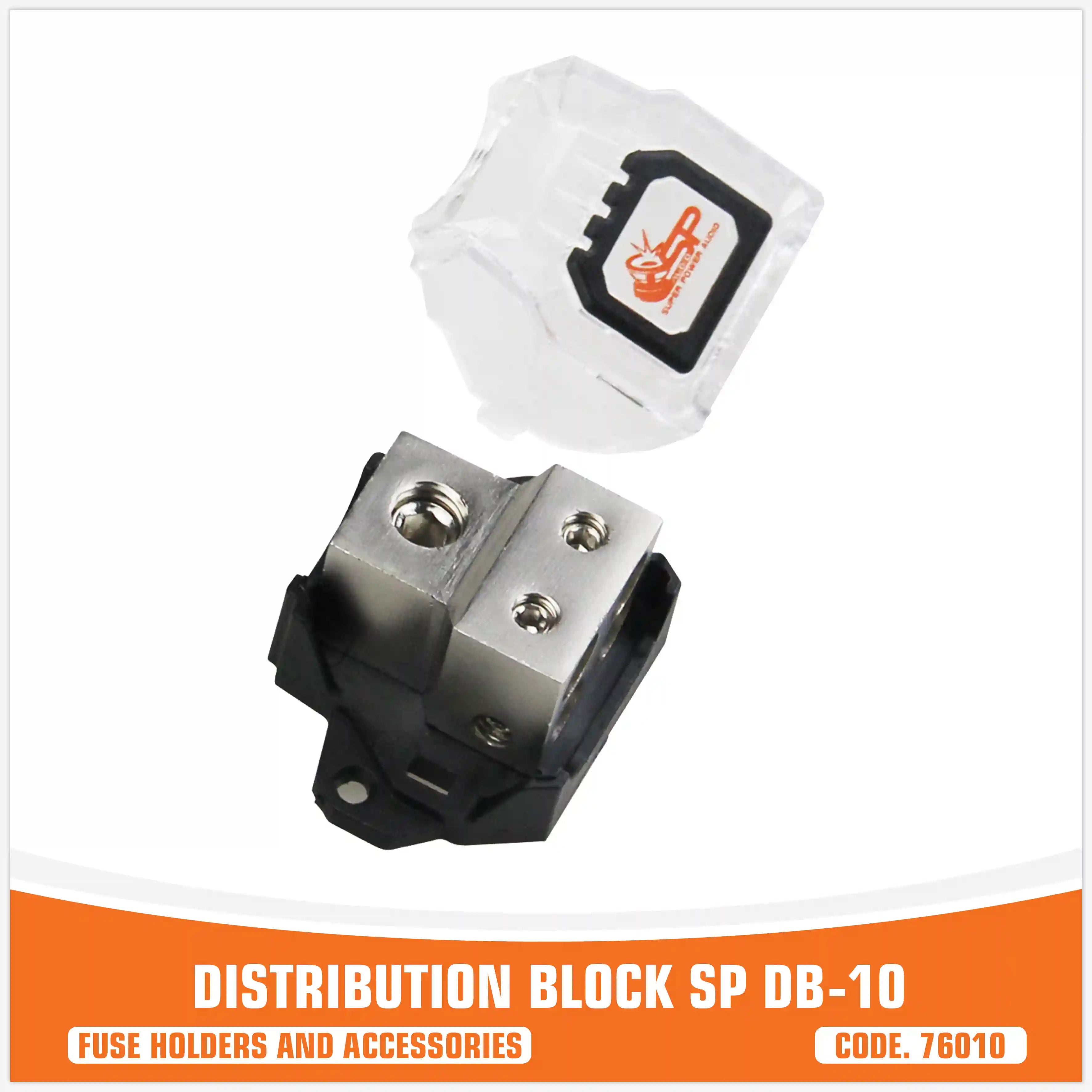 SP DB 10 DISTRIBUTION BLOCK 1x4GA IN 2x8GA