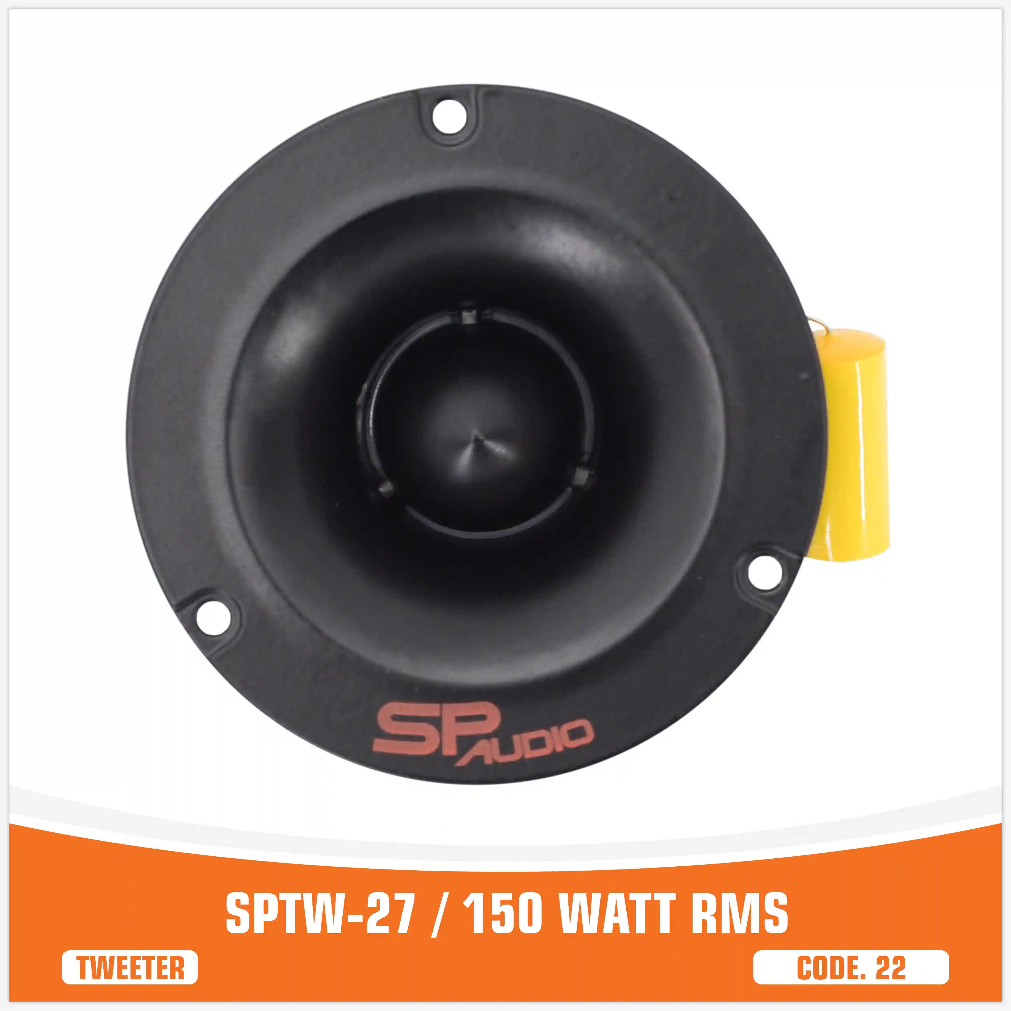 SP TW 27 TWEETER BULLET NEO MAGNETE 150W RMS (PREZZO COPPIA)
