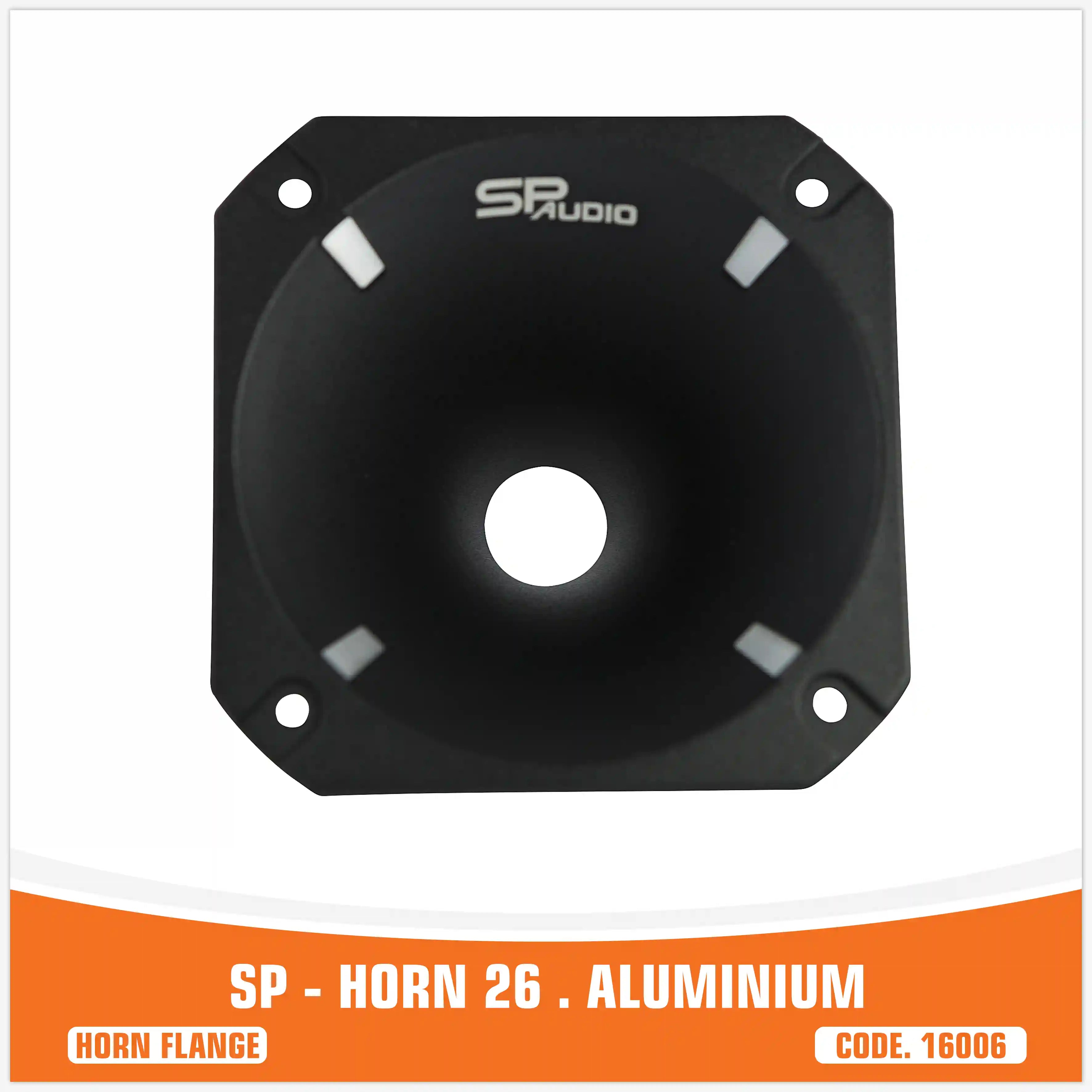 SP HORN 26 IN ALLUMINIO PER CONDUCENTE CON VITE (PREZZO UNITARIO)