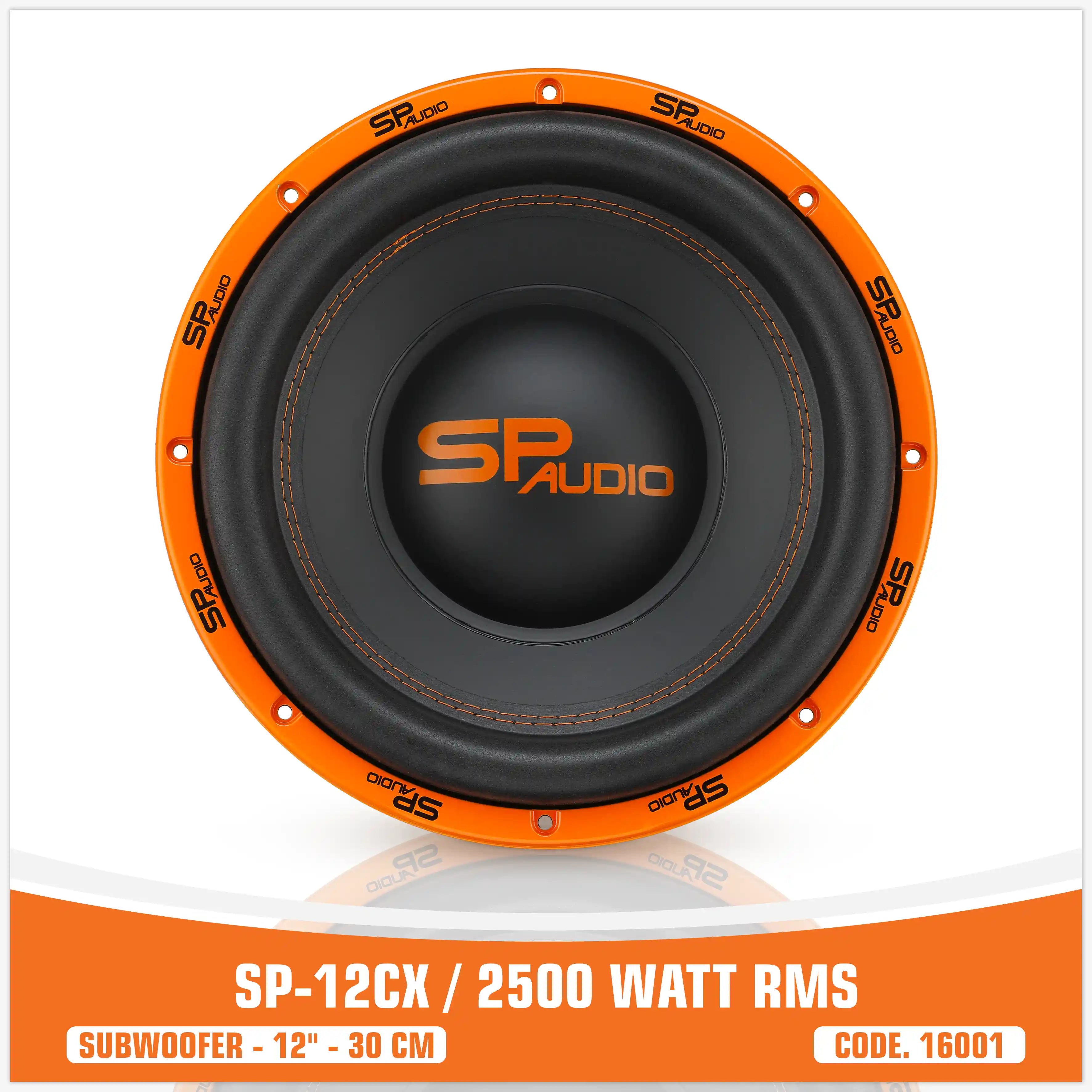 SP 12CX SUBWOOFER 12"/30CM 2500WATT RMS (PREZZO SINGOLO)