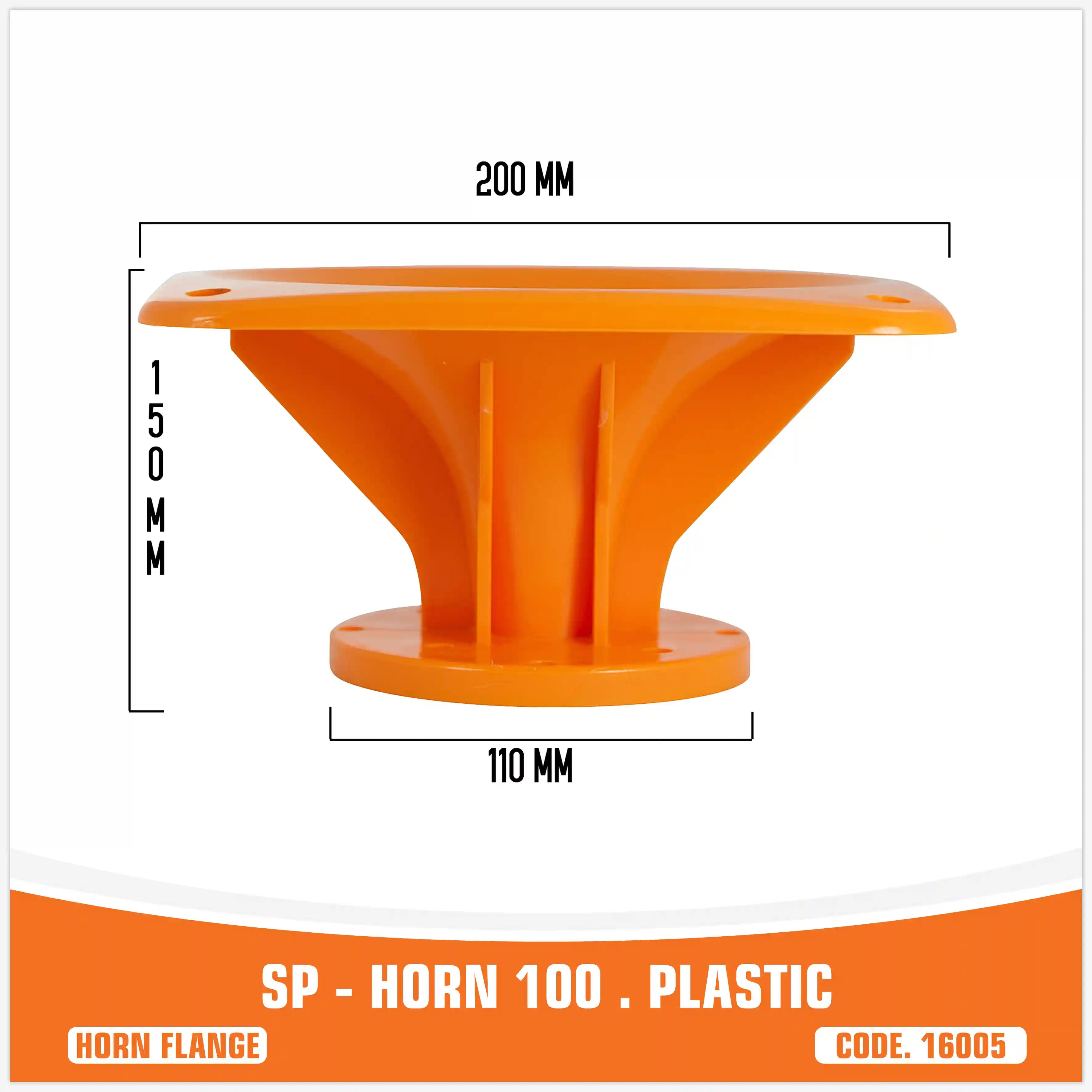 SP-HORN 100 (PLASTICA) (PREZZO UNITARIO)