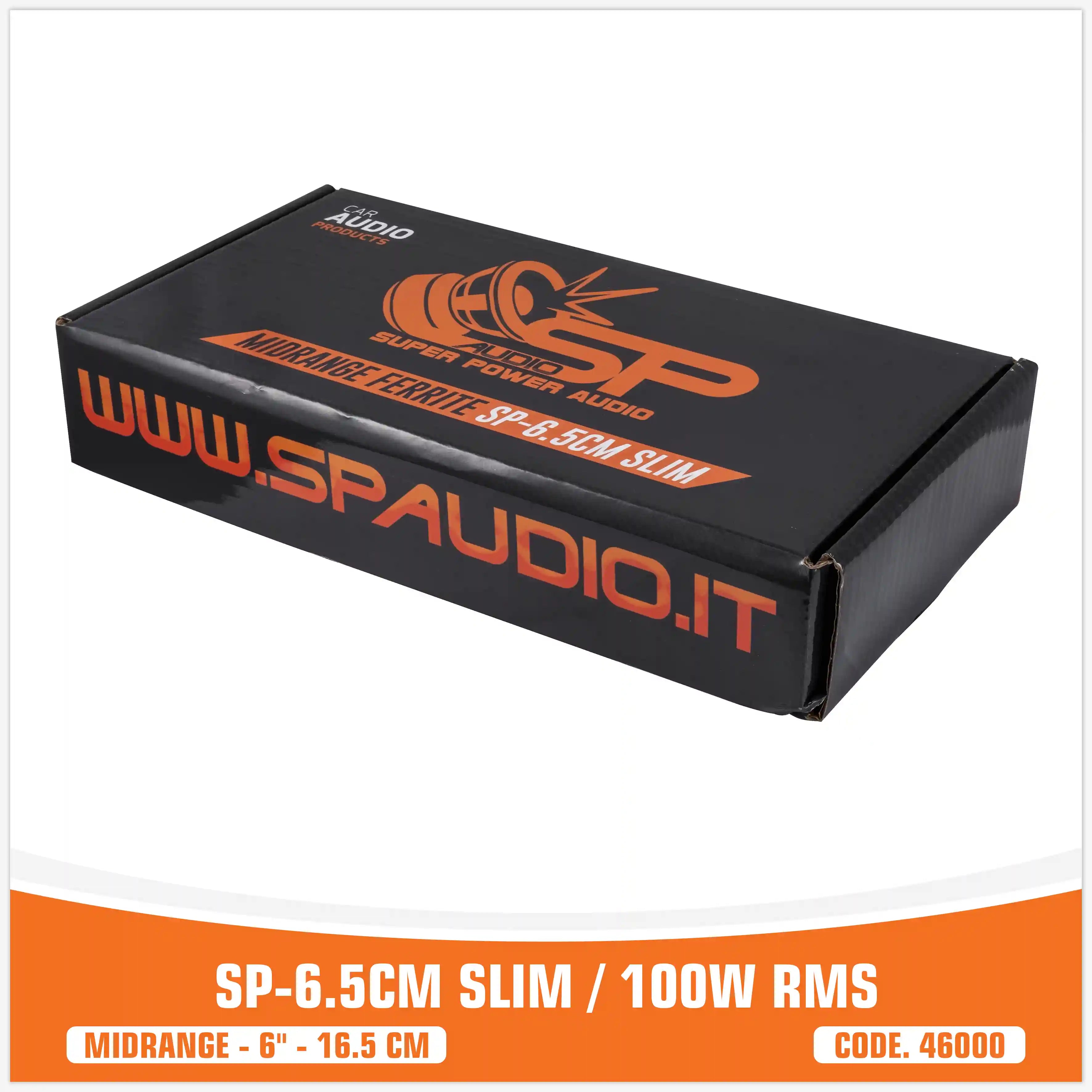 SP 6.5CM SLIM MIDRANGE SUPER BASSO 6,5"/16,5CM 100W RMS (PREZZO COPPIA)