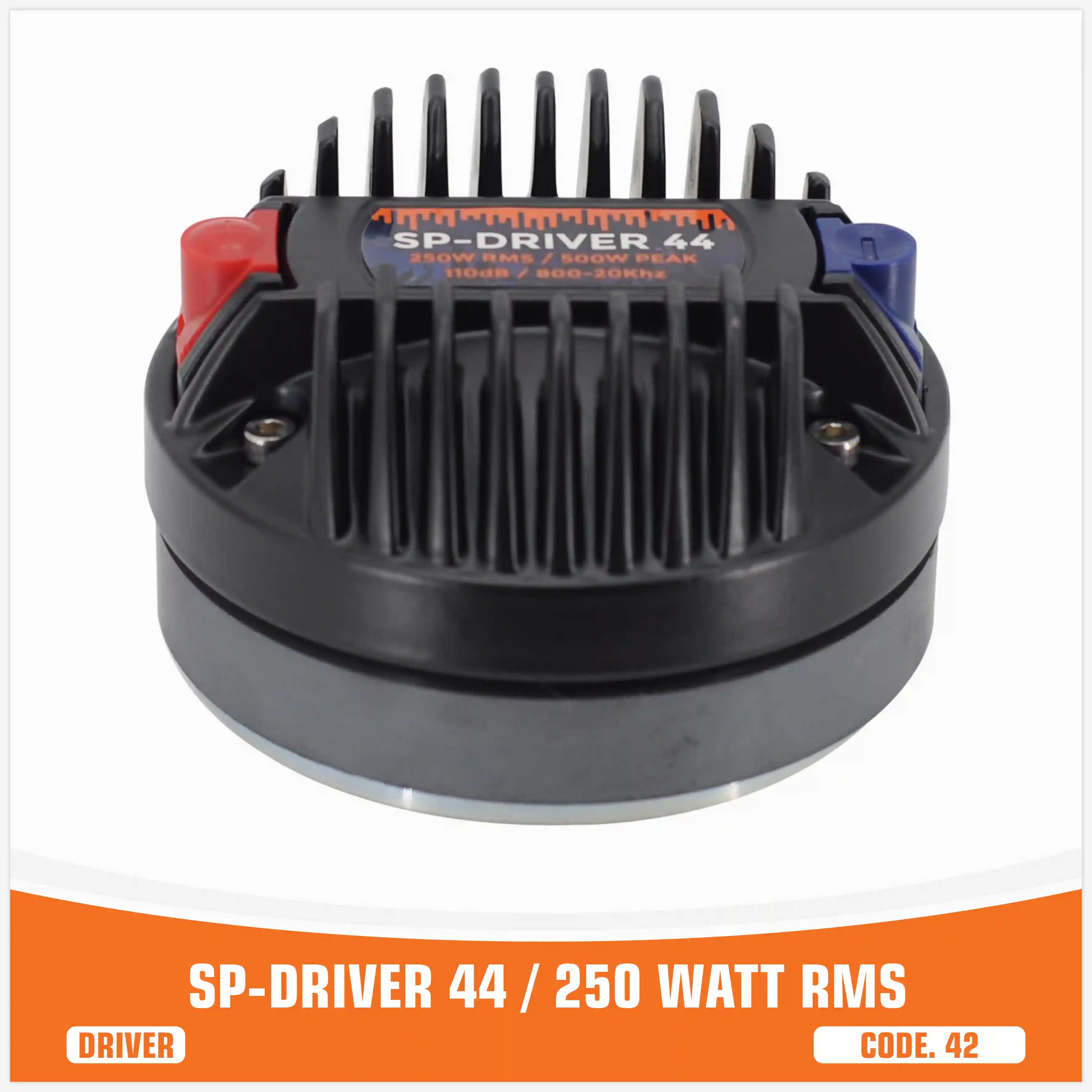 SP DRIVER 44 DRIVER SENZA FLANGIA 250W RMS (PREZZO UNITARIO)