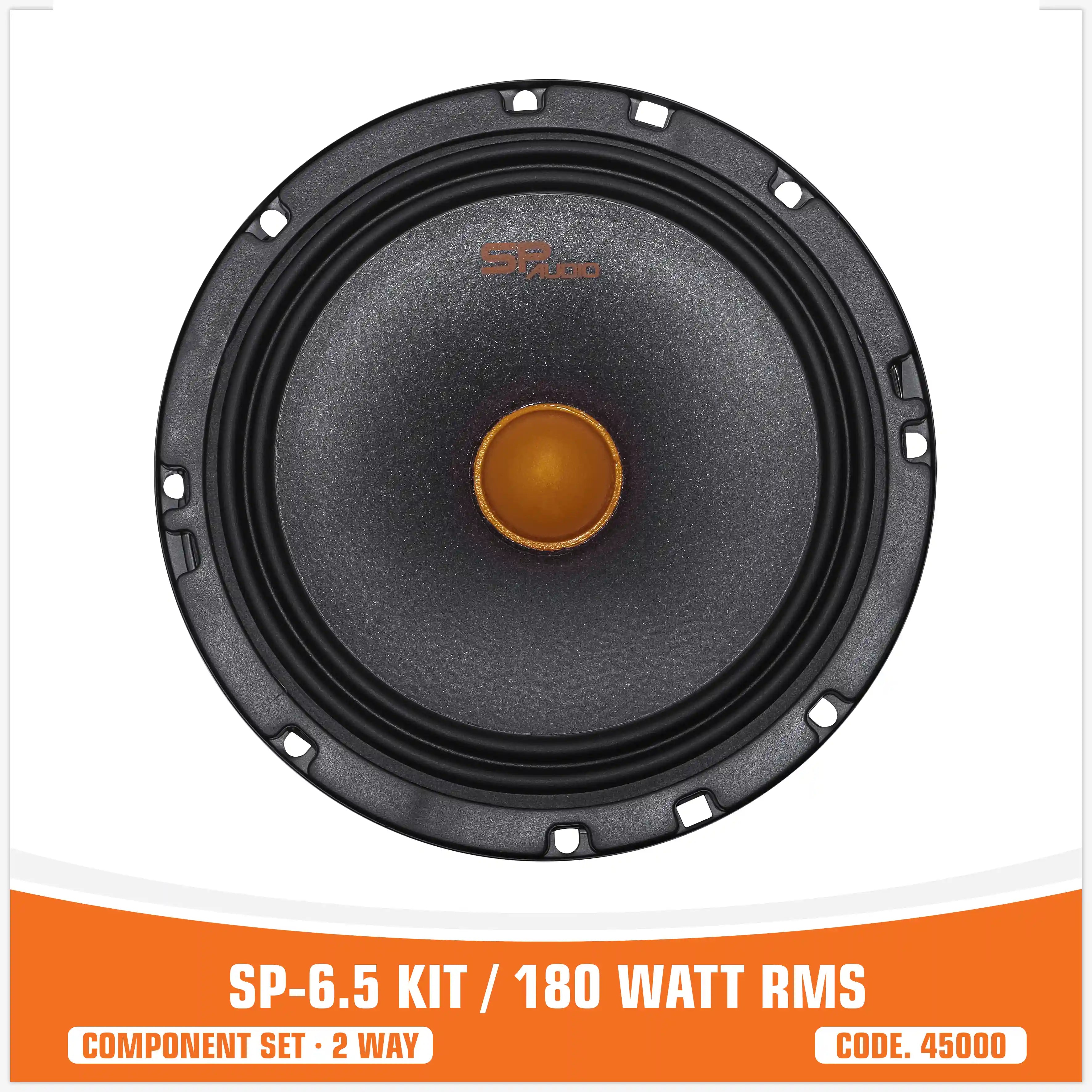 SP 6.5KIT 2 VIE 2 WOOFER +2 TW+2 CROSS 180W RMS (PREZZO KIT)