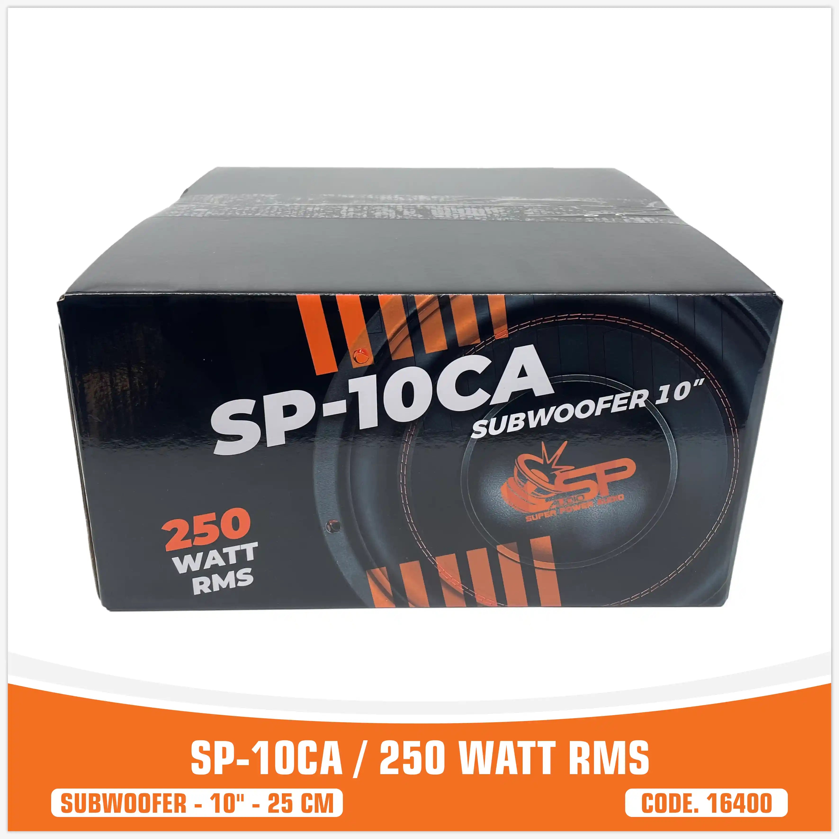 SP 10CA ENTRY LEVEL SUBWOOFER 10"/25CM 250W RMS (UNIT PRICE)