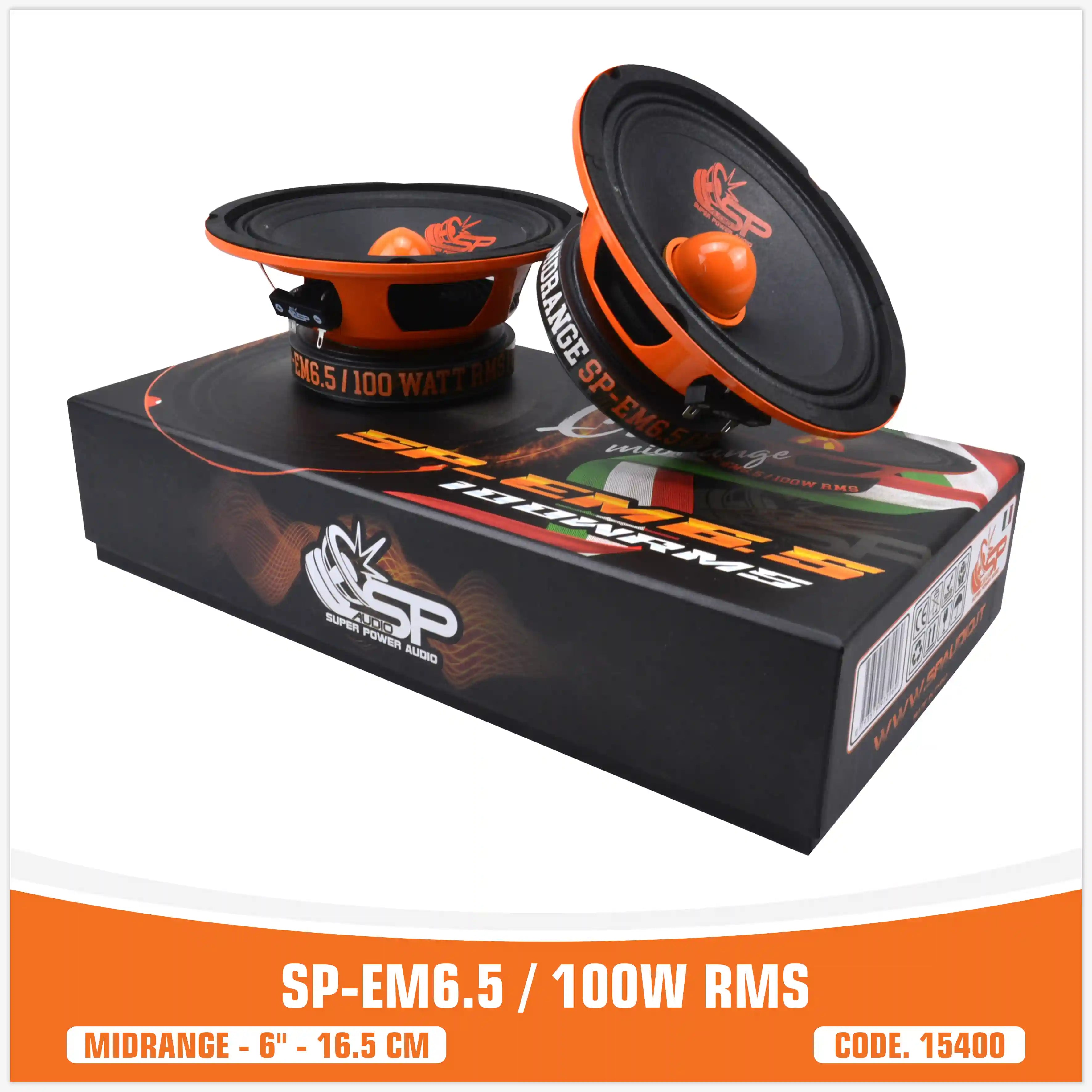 SP-EM 6.5 - 100W RMS (PREZZO DELLA COPPIA)