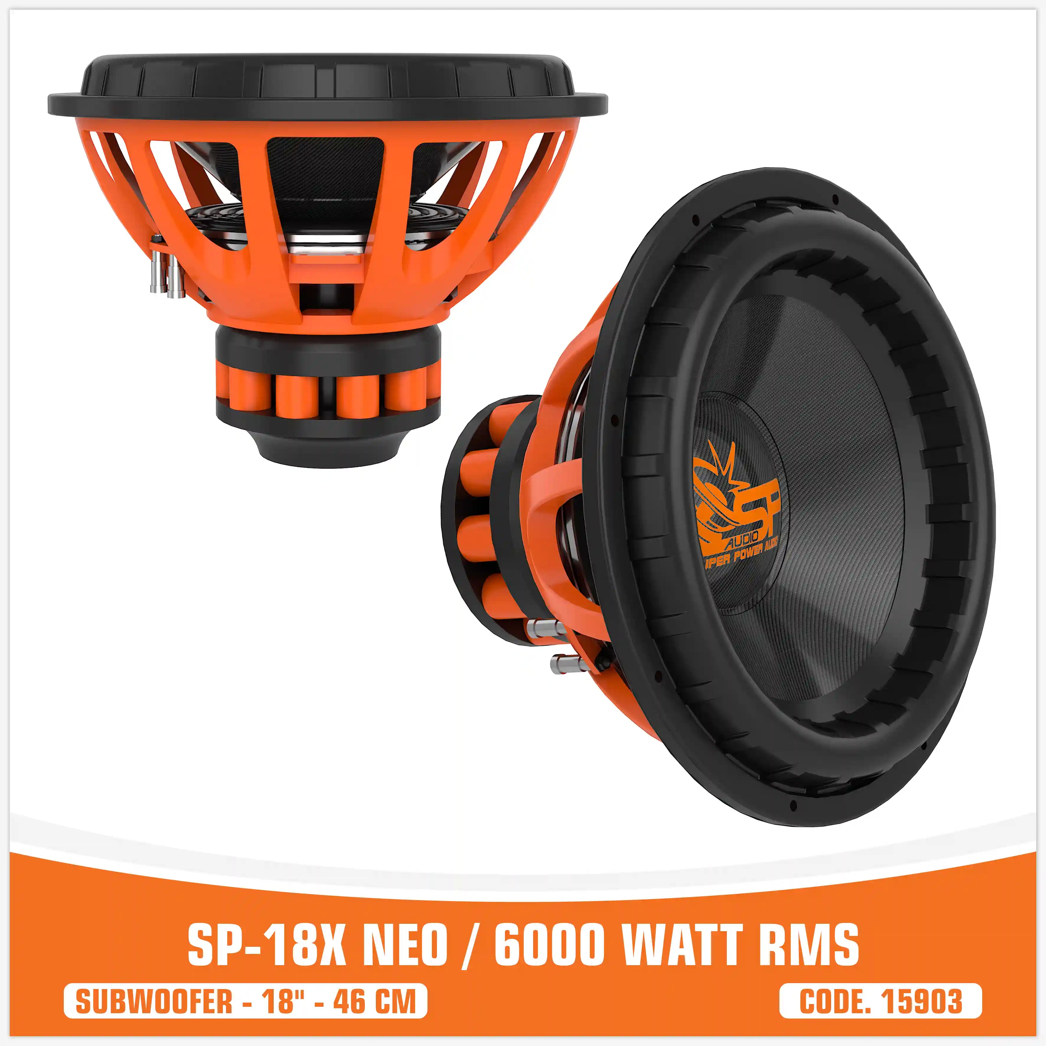 SP-18X NEO . 6000 WATT RMS (PRICE UNIT)