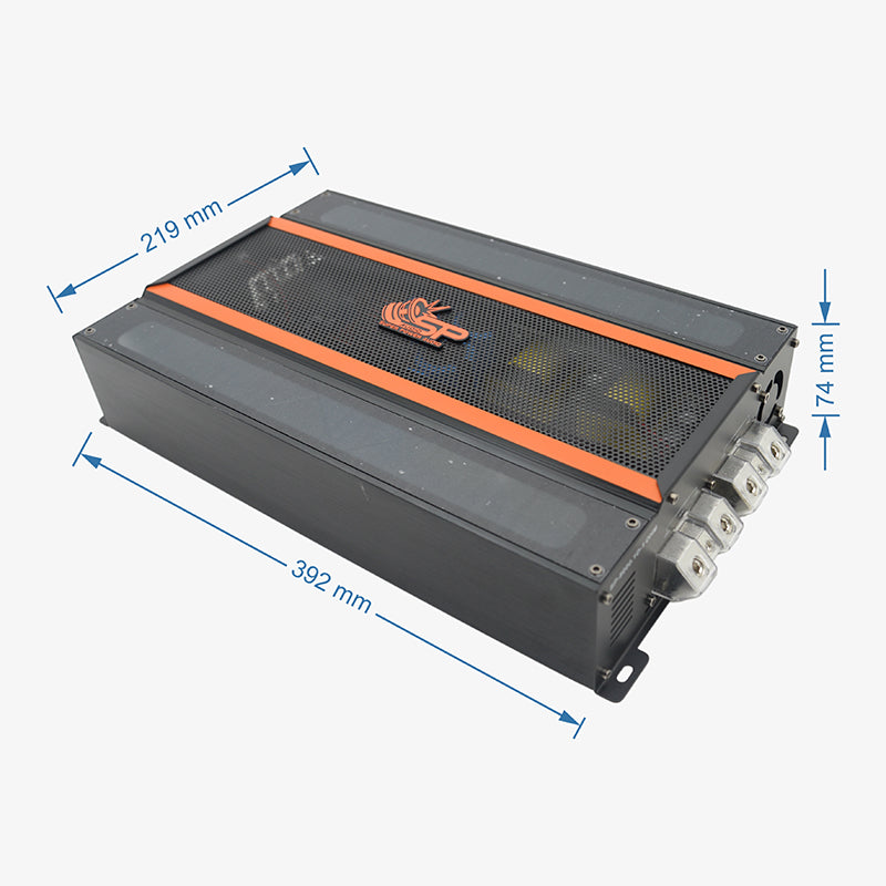 SP-9000.1D @1 ohm 1-channel Class D car amplifier - view 5