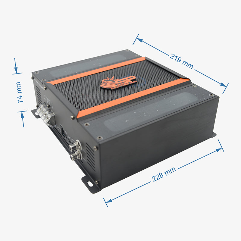 SP-3500.1D @2 ohm 1-channel Class D car amplifier - view 2