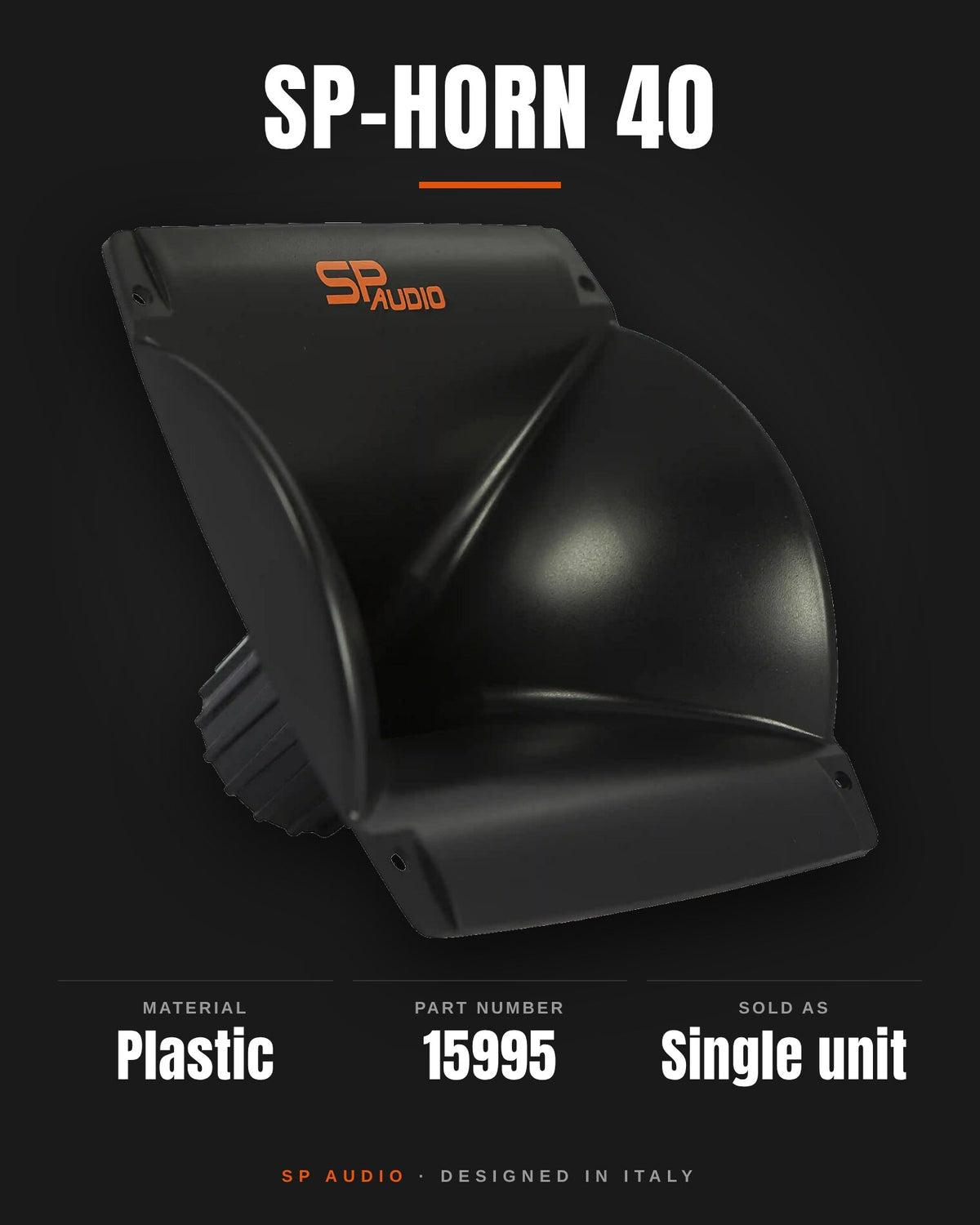 SP-HORN 40 poster