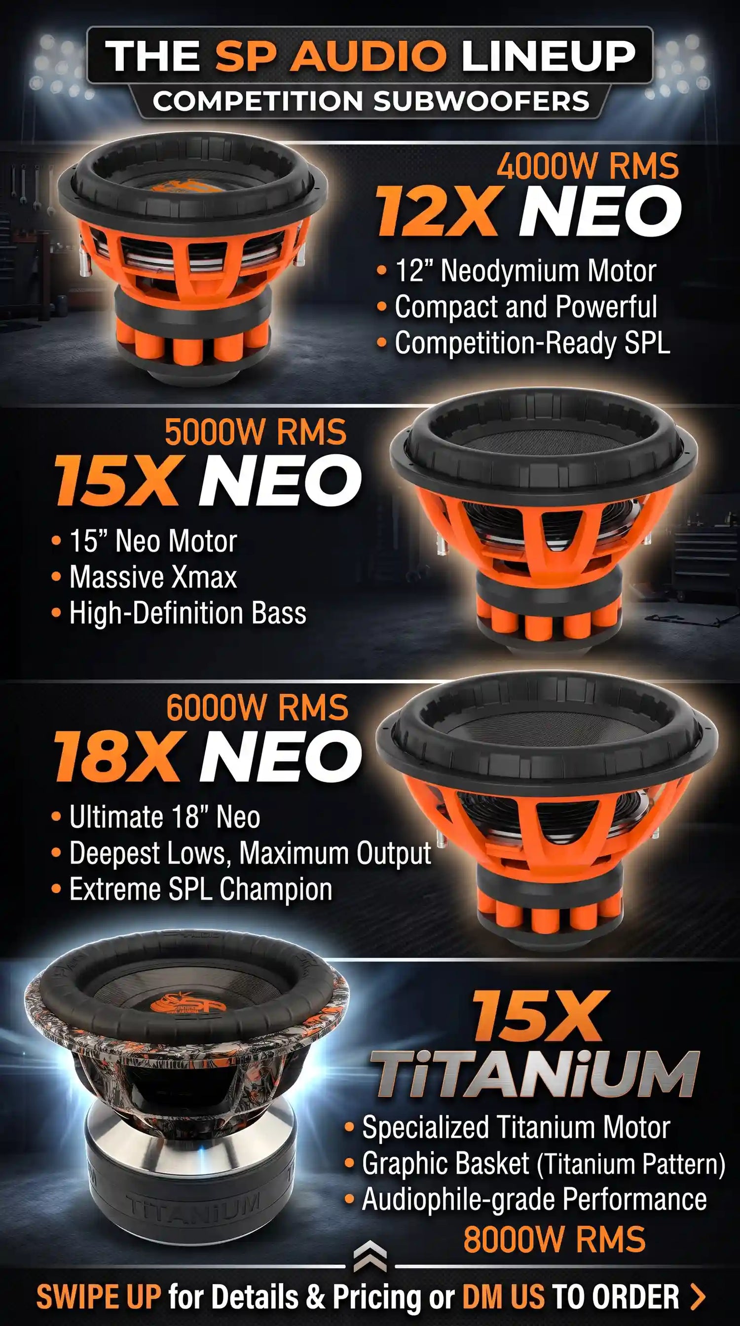 NEW SUBWOOFERS
