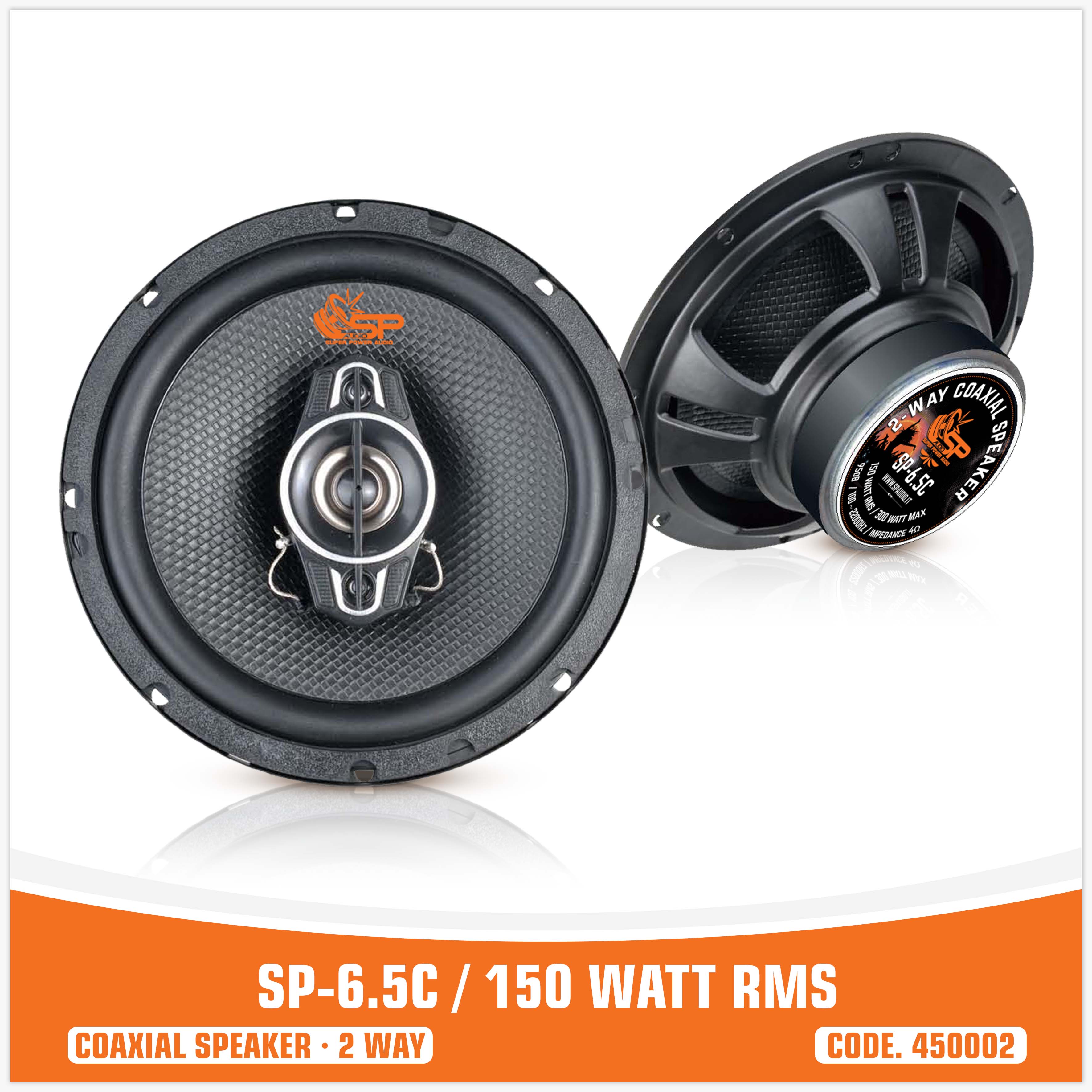  SP 6.5C COAXIAL SPEAKERS 6.5"/16.5CM  (PRECIO POR PAR)