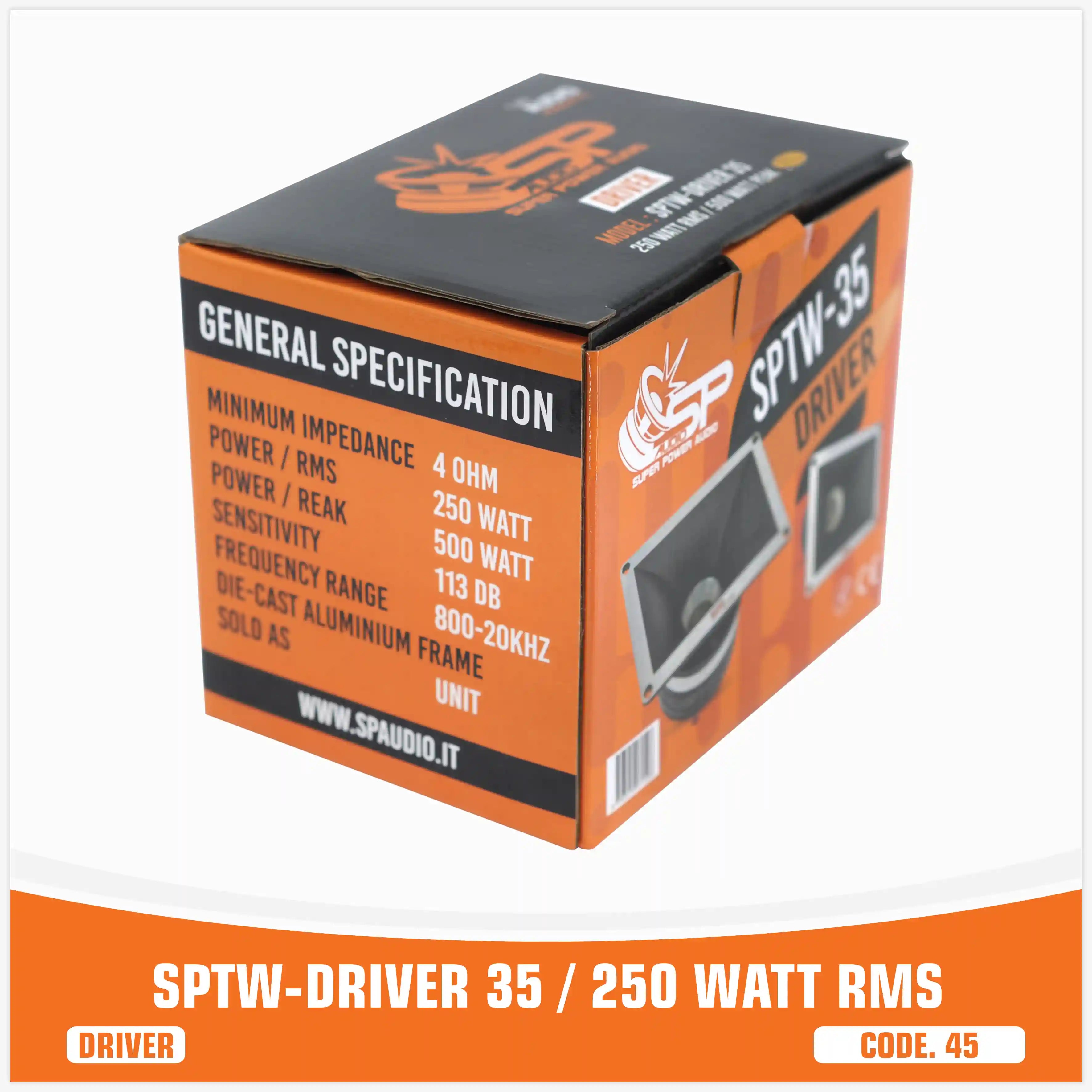 SP DRIVER 35 DRIVER COMPLETO DI FLANGIA 150W RMS (PREZZO UNITARIO)