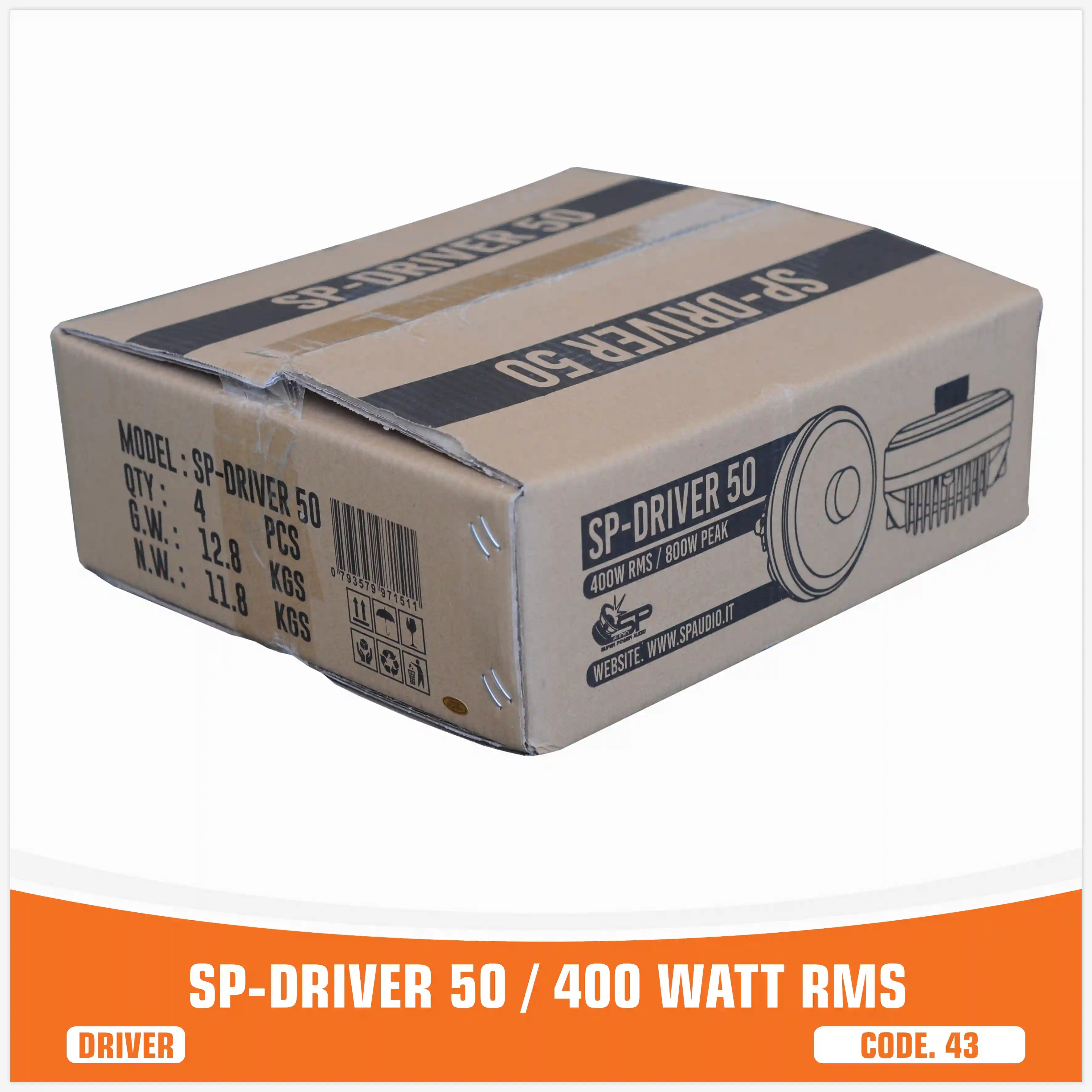 SP DRIVER 50 DRIVER SENZA FLANGIA 150W RMS (PREZZO UNITARIO)