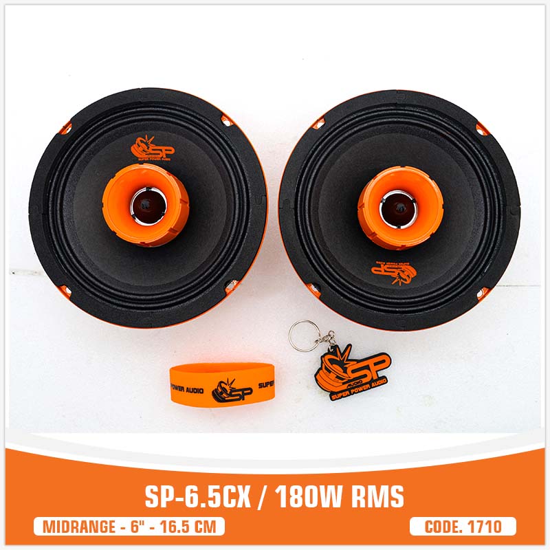 SP 6.5CM HAUT-PARLEUR BAS MEDIUM LE MEILLEUR VENDEUR 6,5"/16,5CM 100W RMS (PRIX DE LA PAIRE)