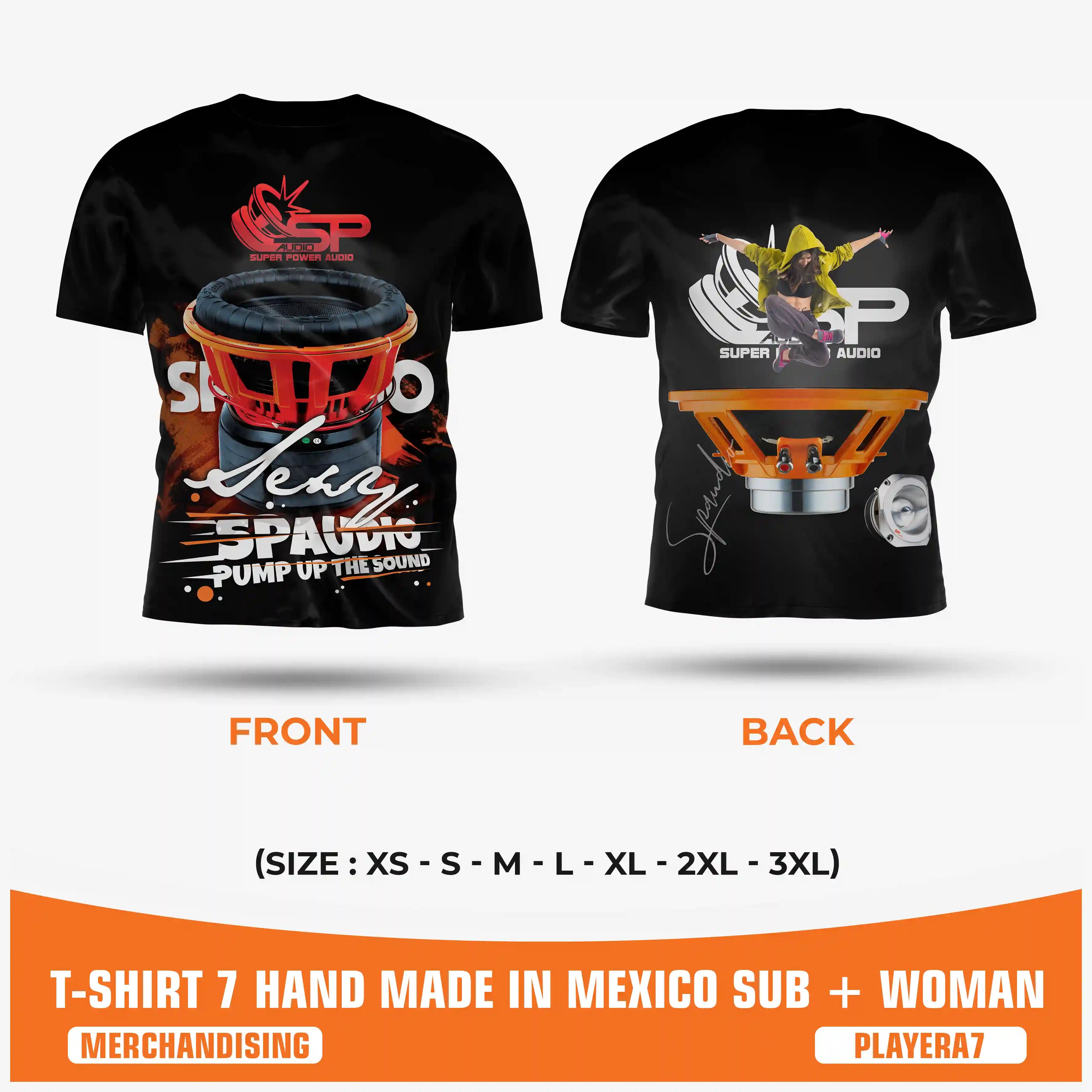 T-SHIRT SPAUDIO 7 (PREZZO UNITARIO)