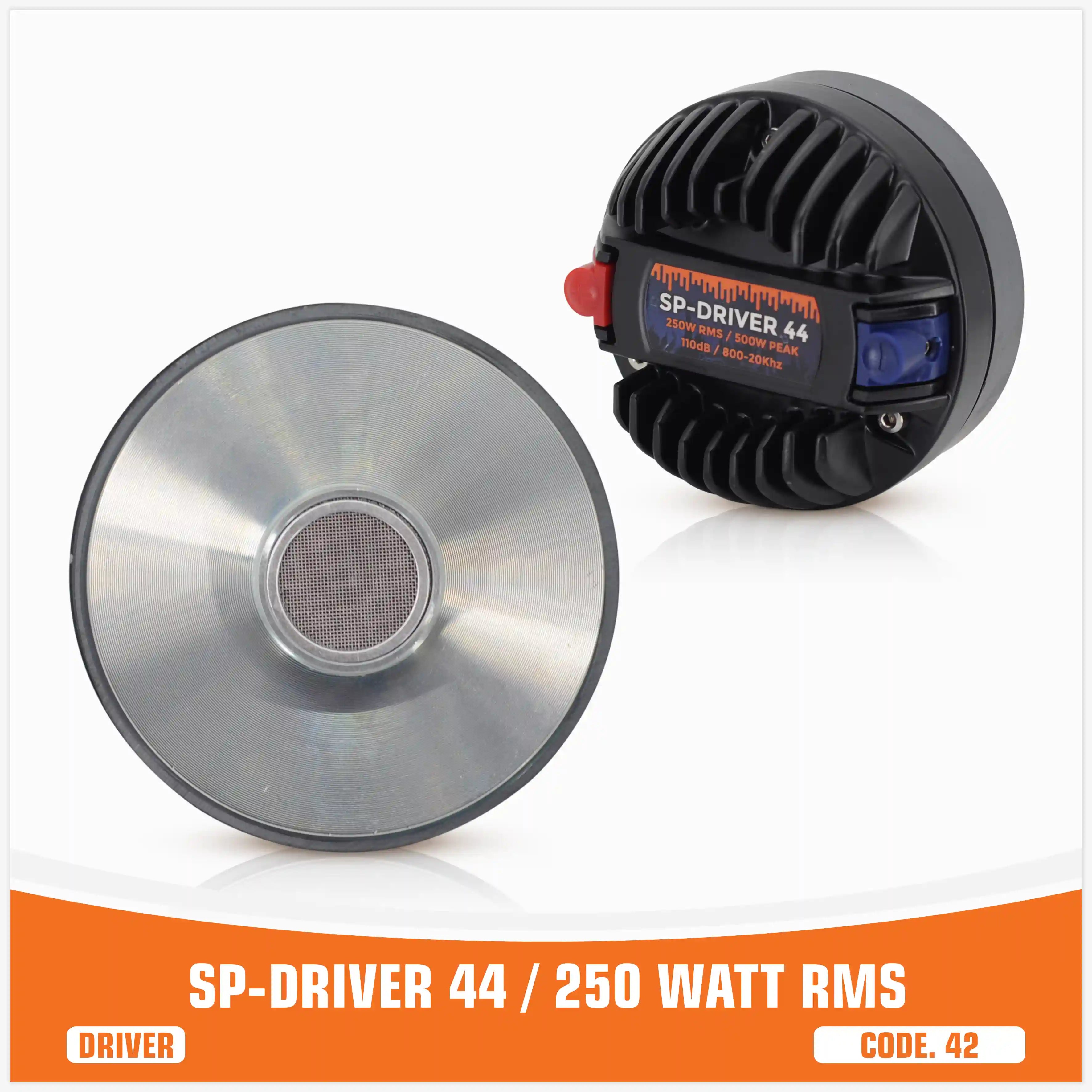 SP DRIVER 44 DRIVER SENZA FLANGIA 250W RMS (PREZZO UNITARIO)