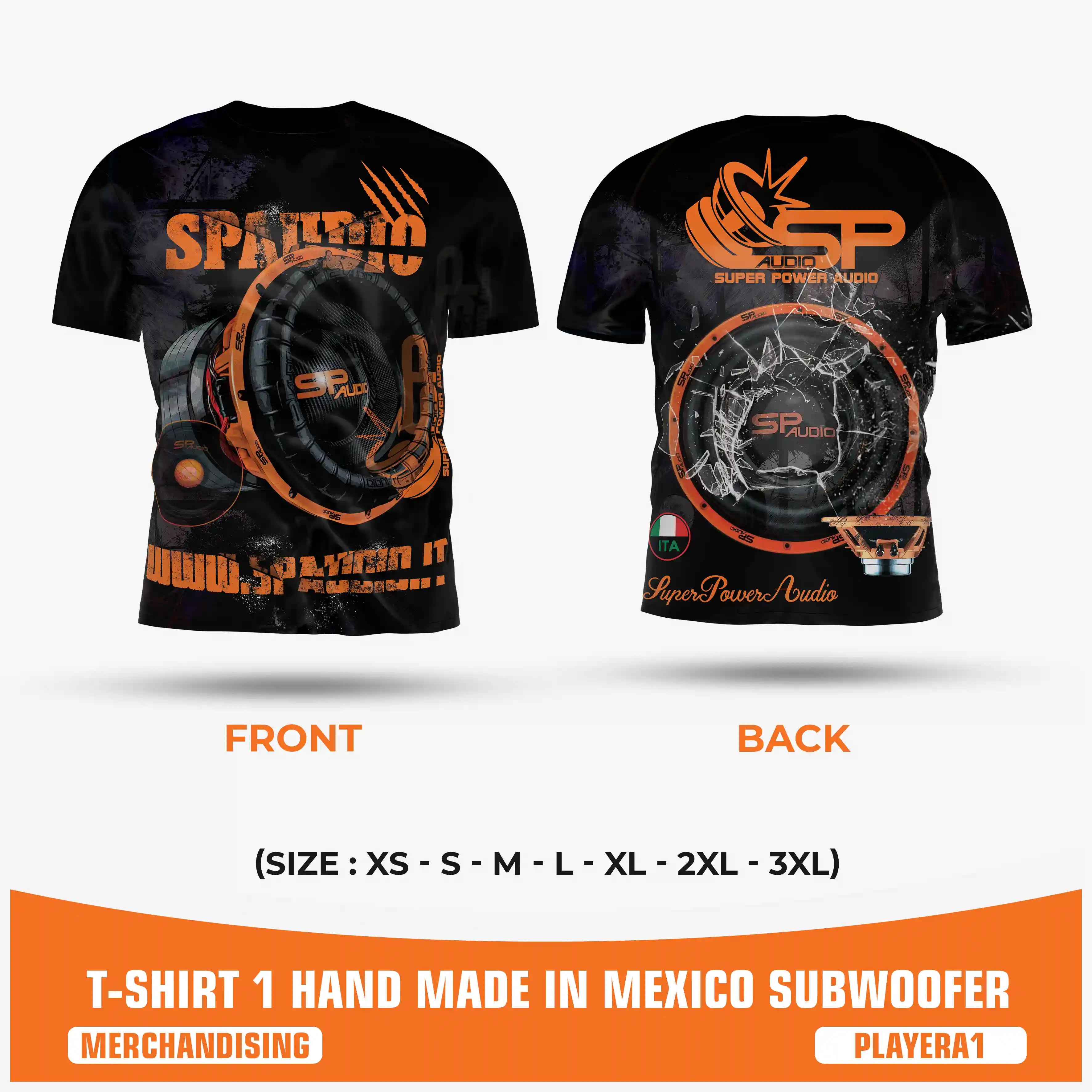 T-SHIRT SPAUDIO 1 (PREZZO UNITARIO)