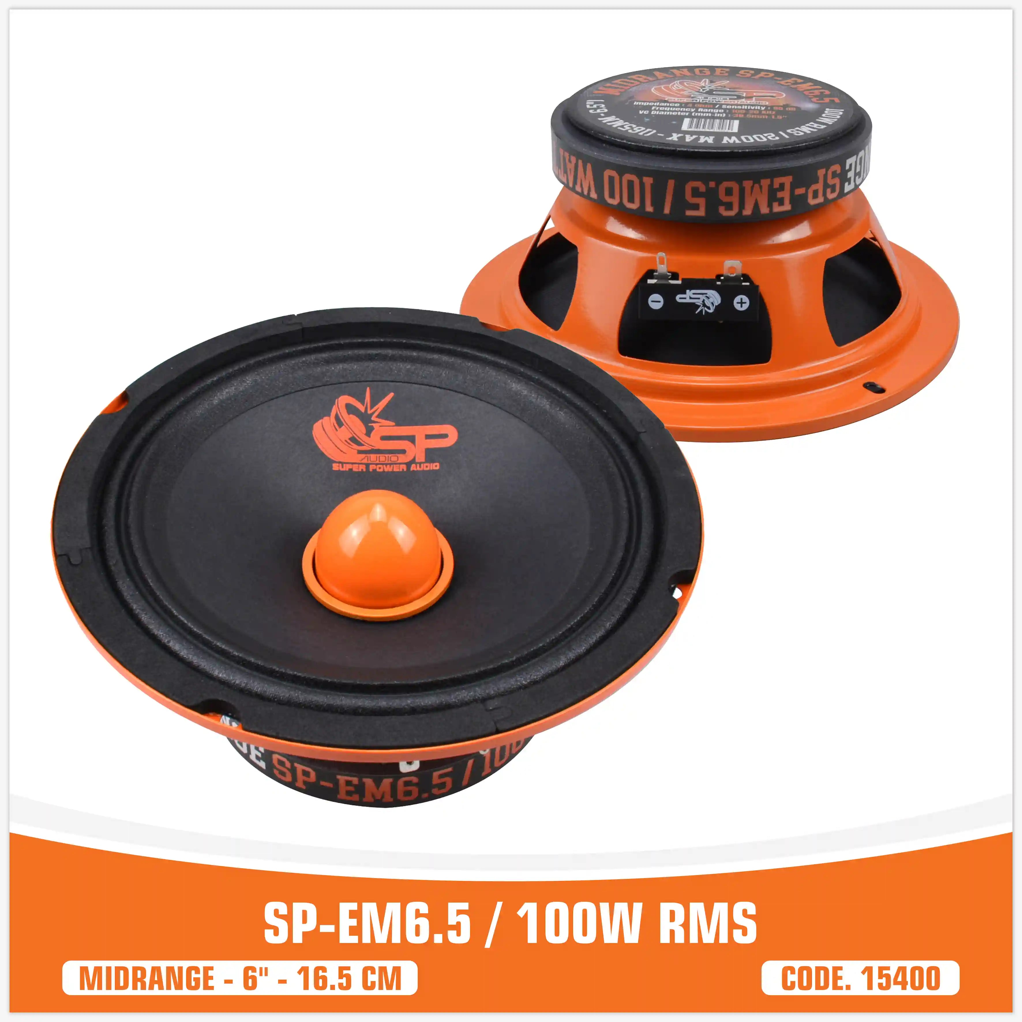 SP-EM 6.5 - 100W RMS (PREZZO DELLA COPPIA)