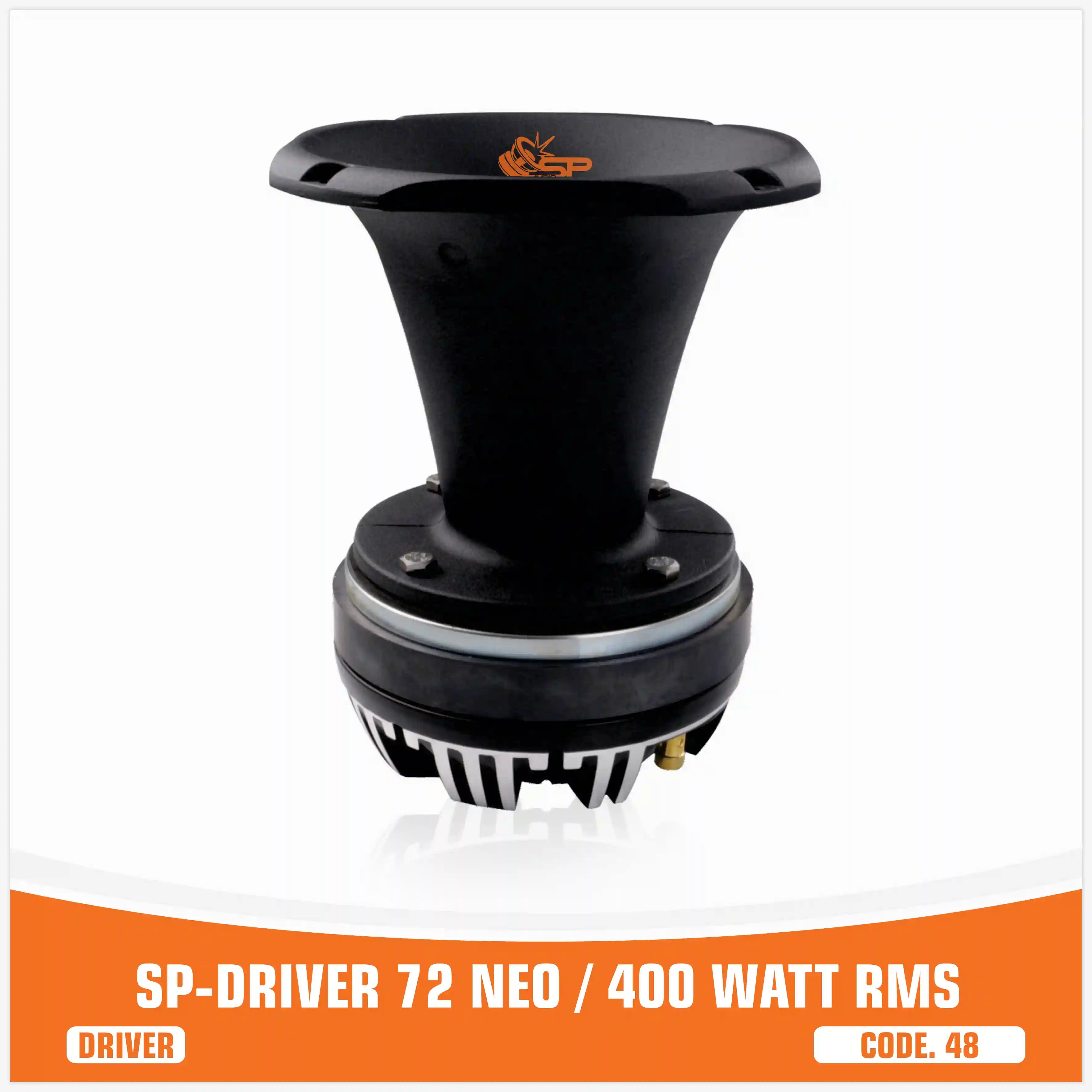 SP DRIVER 72 NEO DRIVER COMPLETO DI TROMBA 400W RMS (PREZZO UNITARIO)

