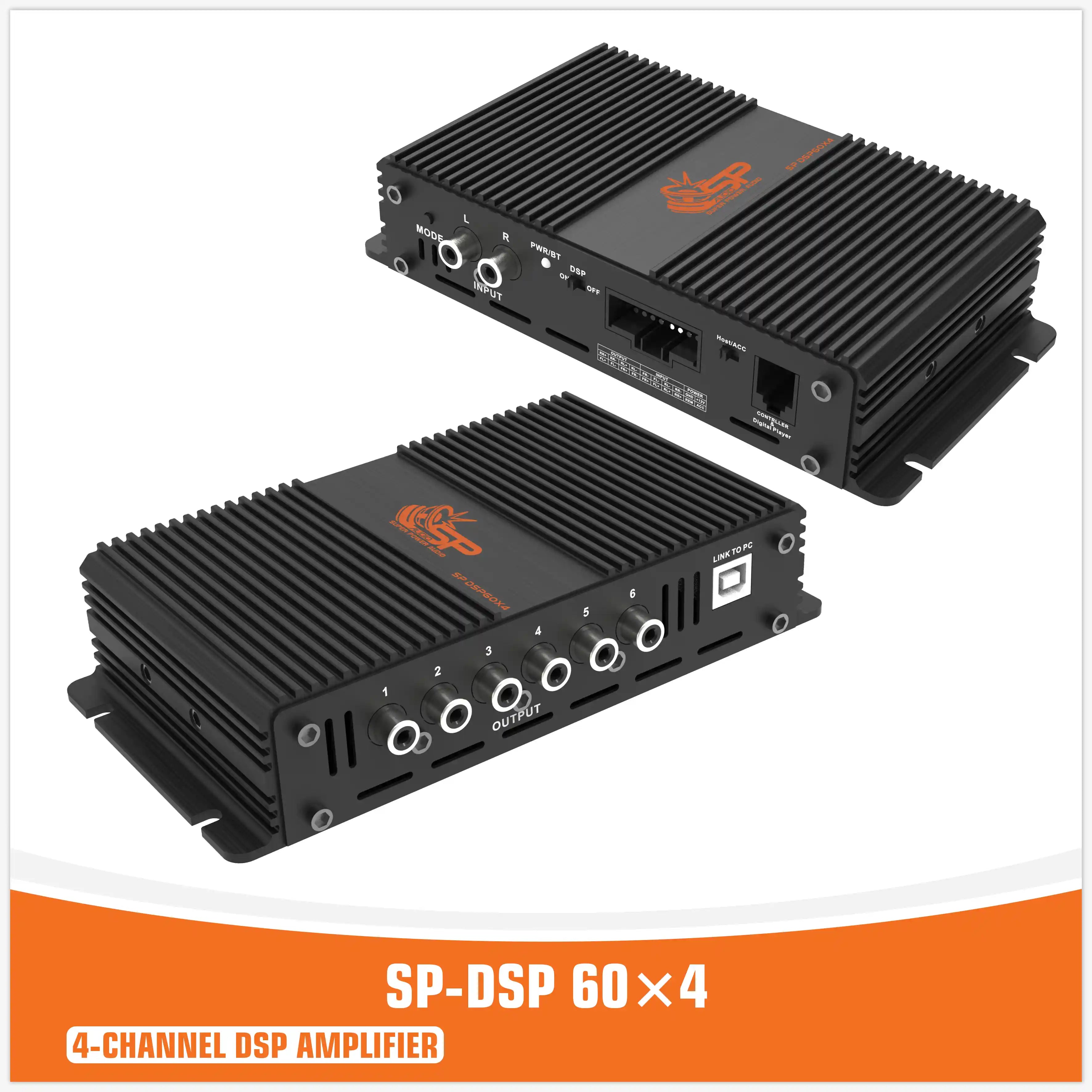 AMPLIFICADOR SP-DSP 60×4 DE 4 CANALES
