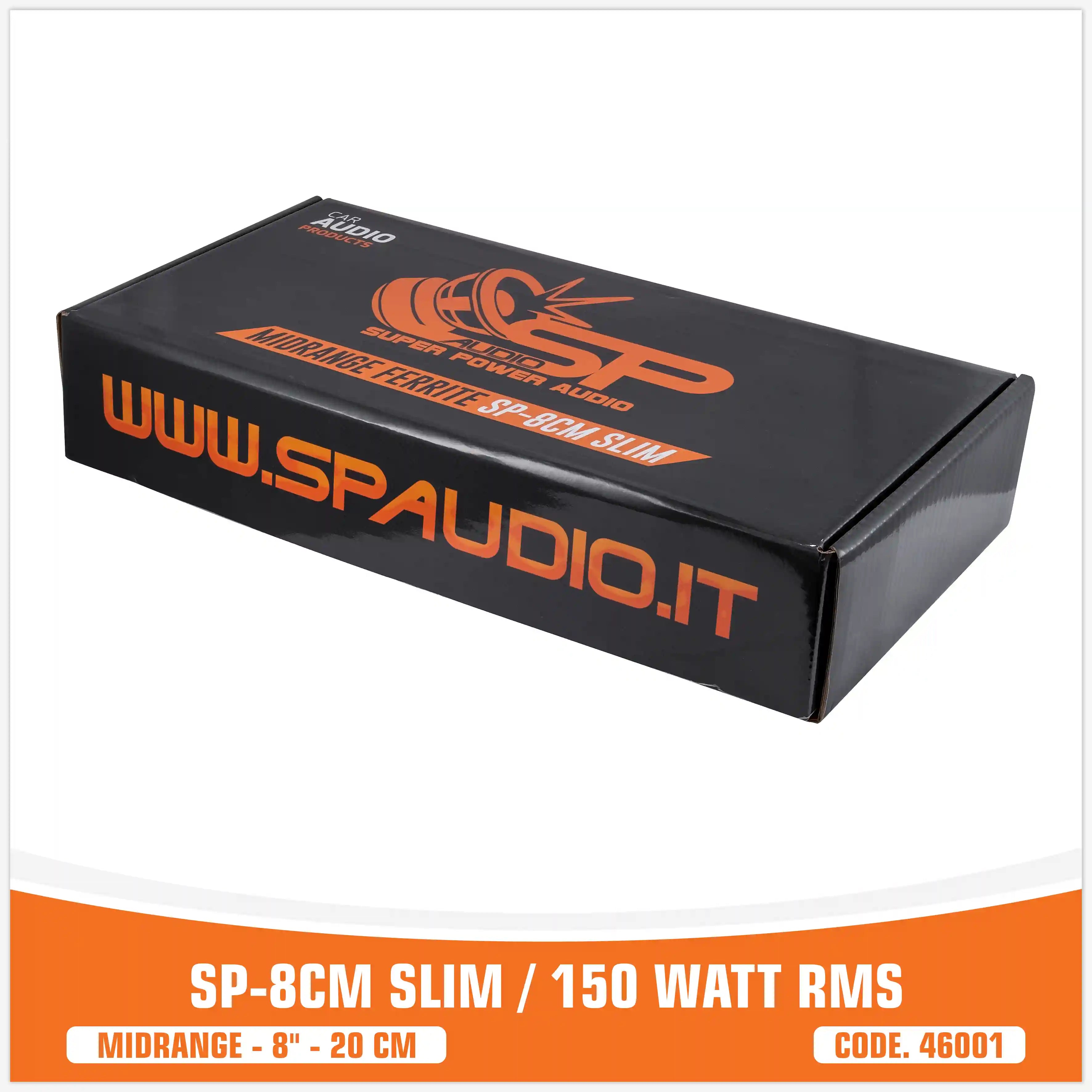 SP 8CM SLIM MIDRANGE SUPER BASSO 8"/20CM 150W RMS (PREZZO COPPIA)