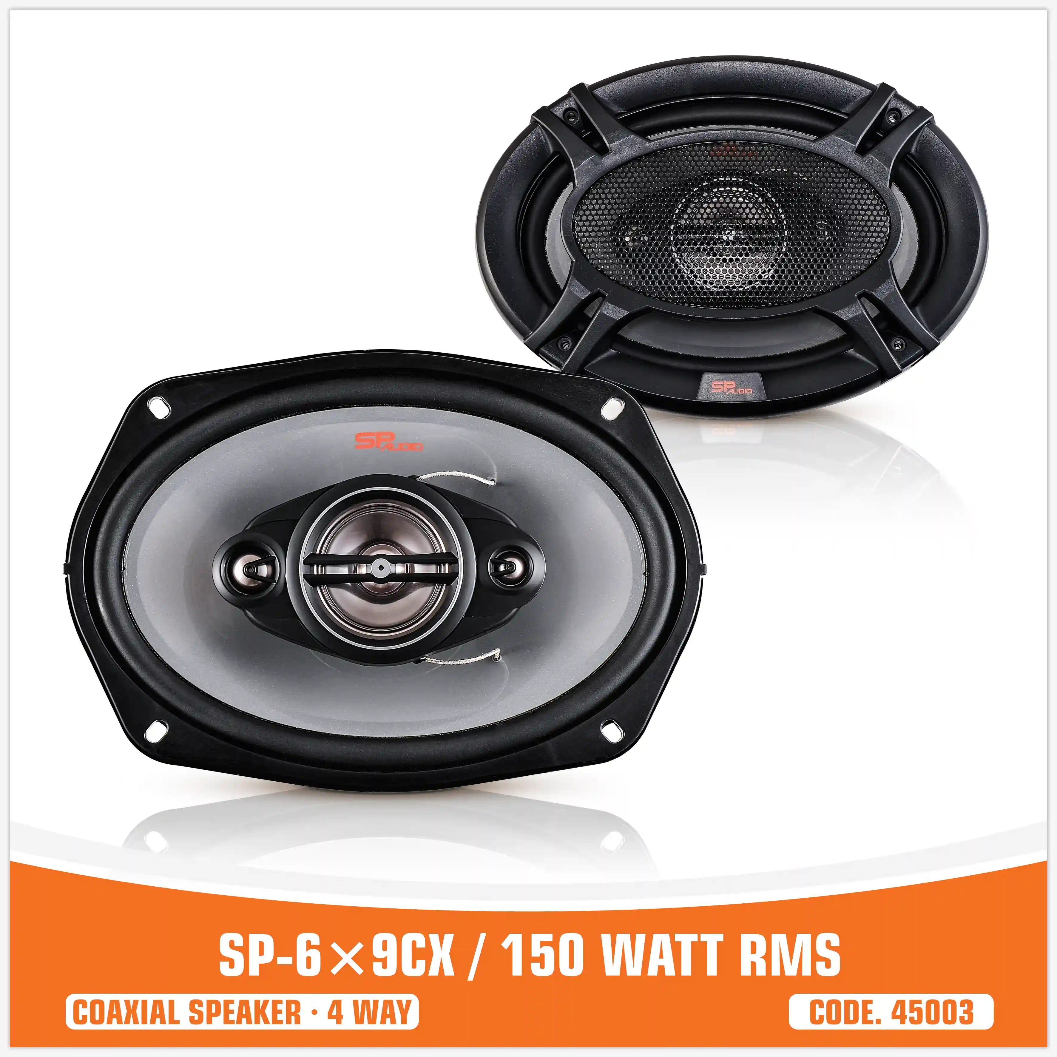 SP 6X9CX STOPAKERS COASSIALE 6X9"/16X22CM 150W RMS (PREZZO DI COPPIA)