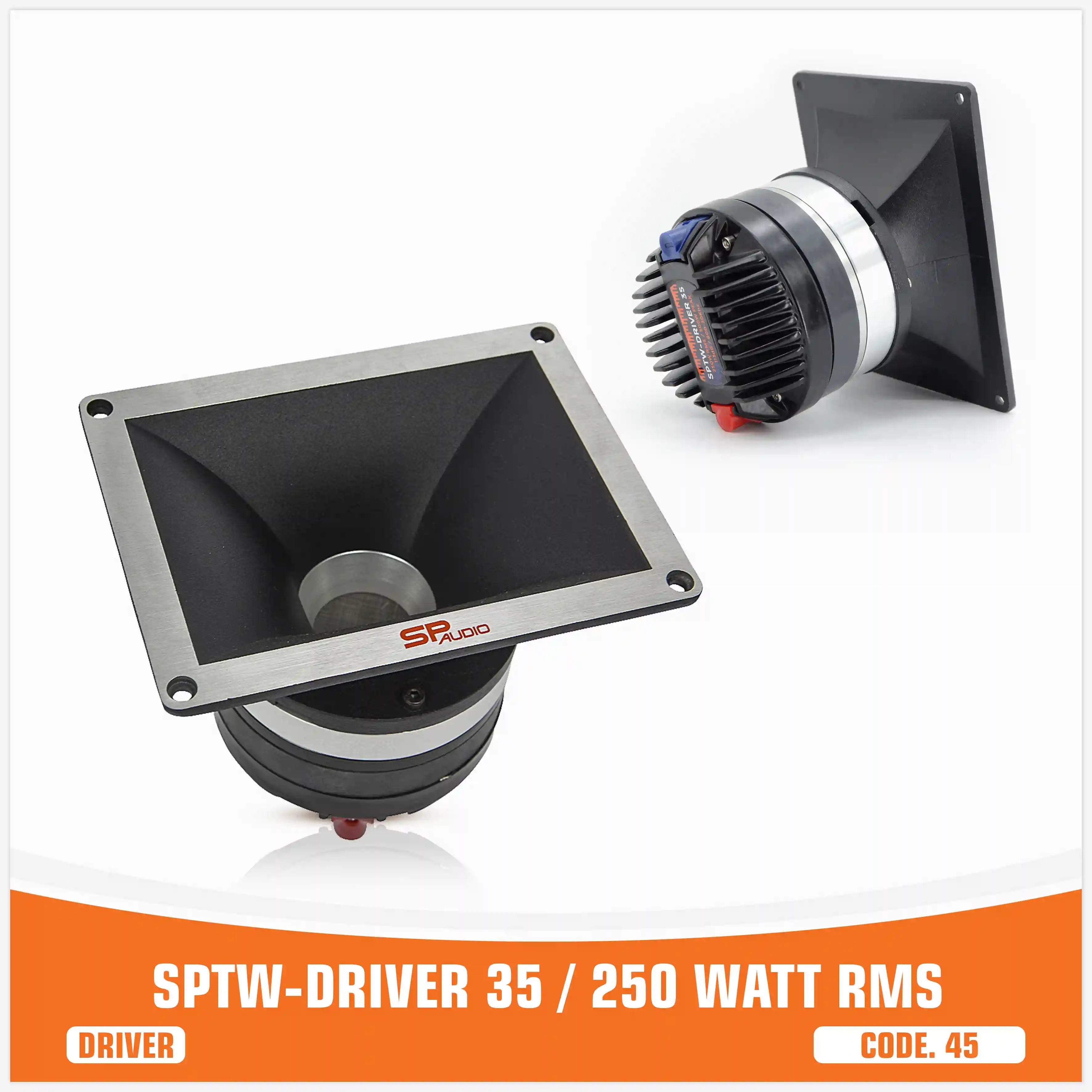 SP DRIVER 35 DRIVER COMPLETO DI FLANGIA 150W RMS (PREZZO UNITARIO)