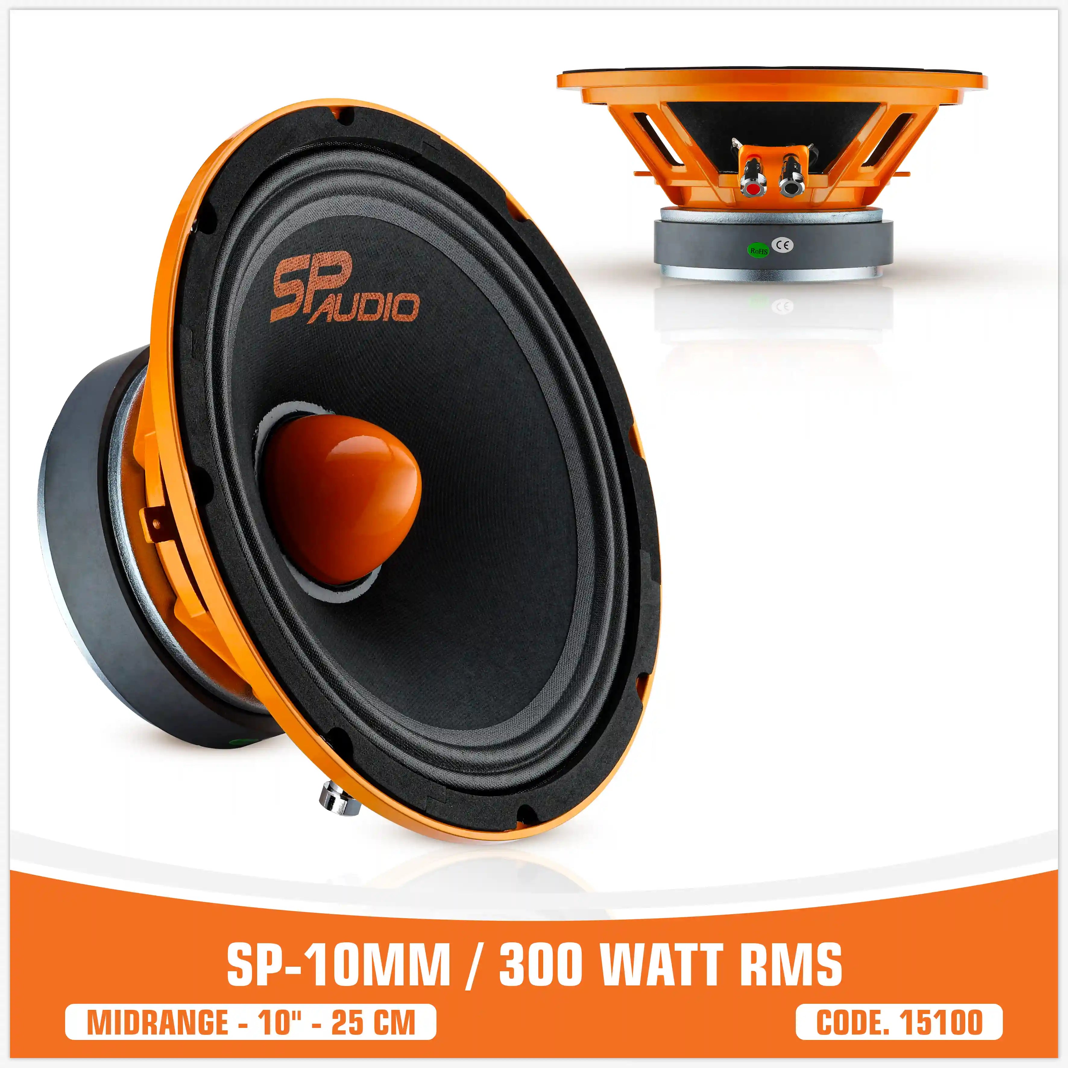 SP 10MM MIDRANGE ESTREMO 10"/25CM  300W RMS (PREZZO UNITARIO)