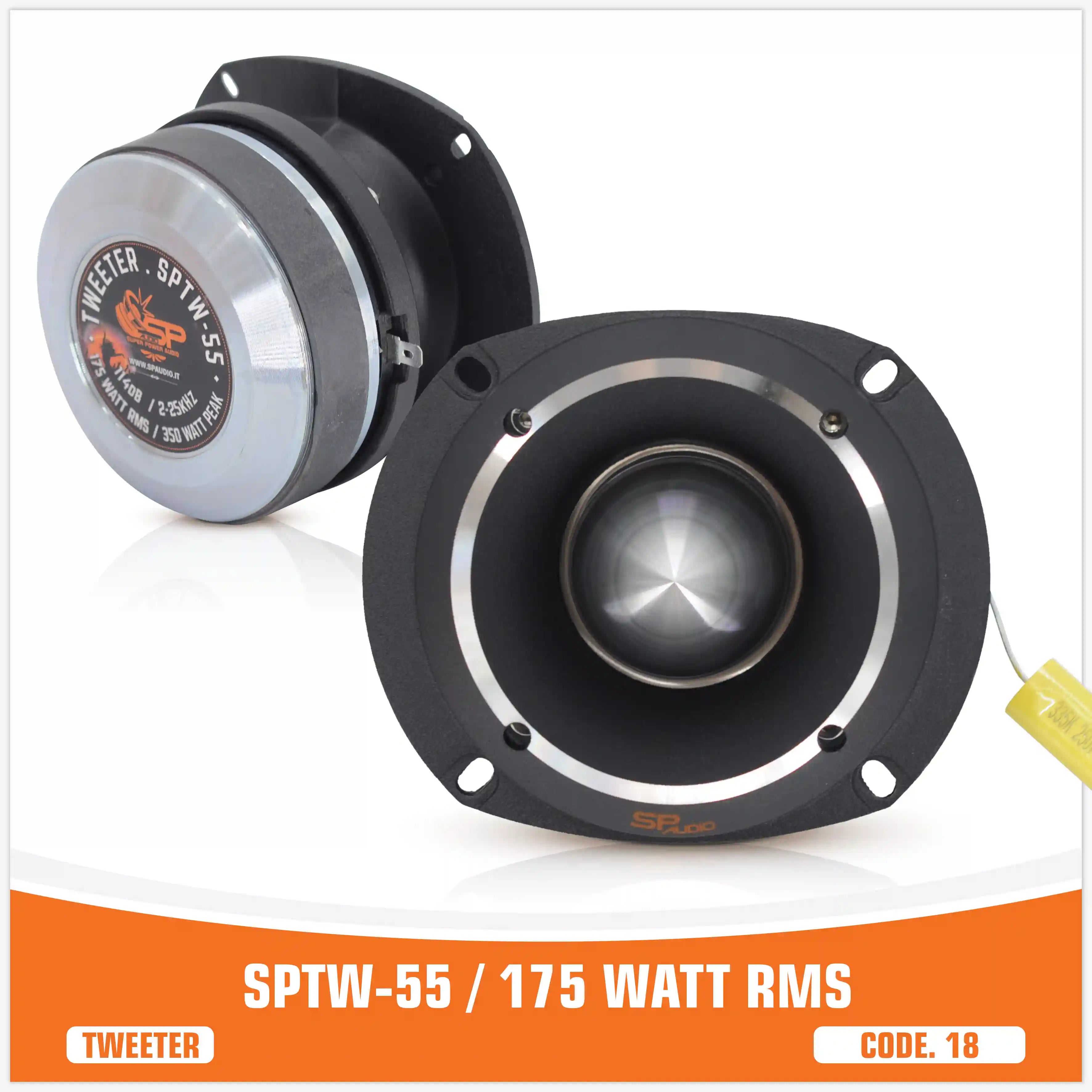  SP TW 55 BULLET TWEETER 175W RMS (PREZZO UNITARIO)