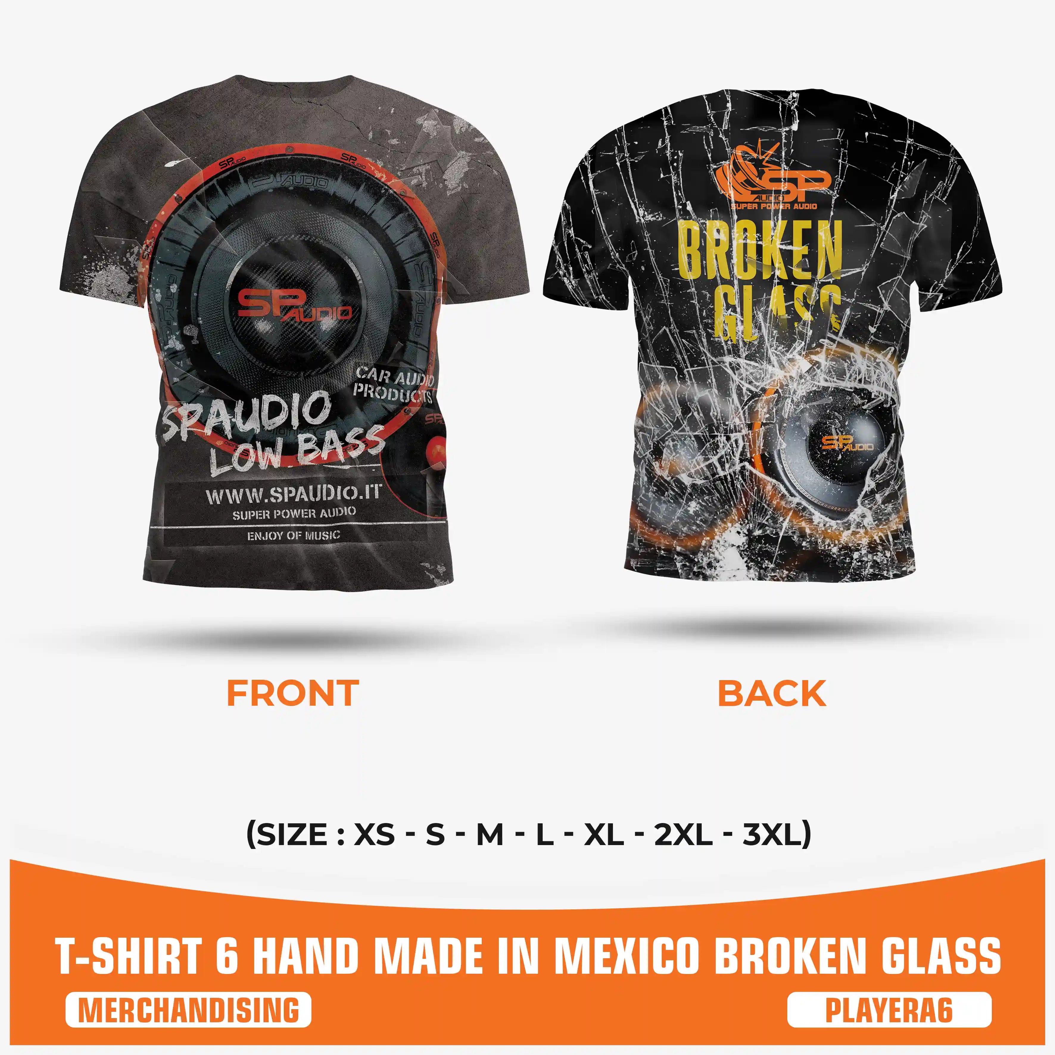 T-SHIRT SPAUDIO 6 (PREZZO UNITARIO)