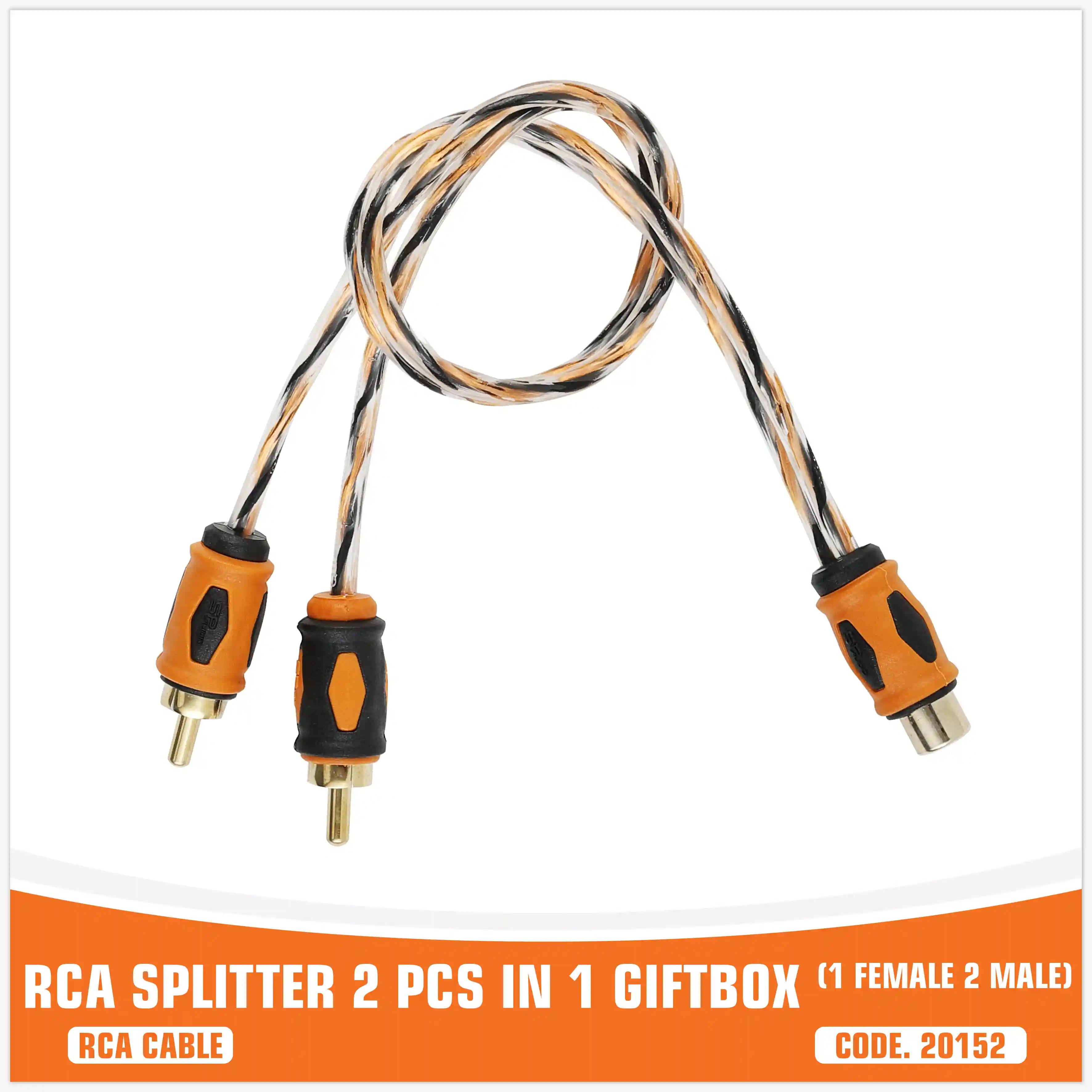 SP Y-CABLE (1F2M) CAVO RCA PER SDOPPIARE (PREZZO UNITARIO)