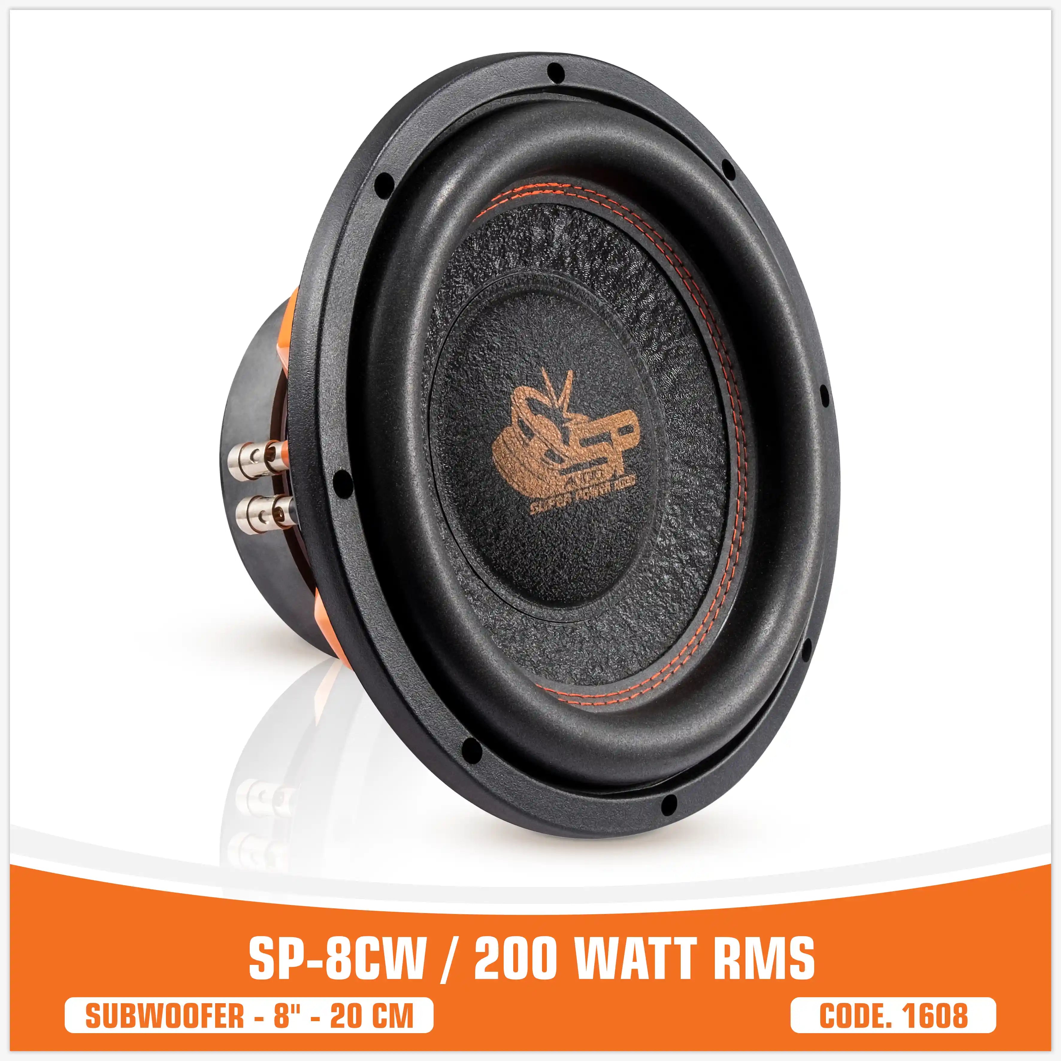 SP 8CW MIGLIOR PREZZO SUBWOOFER 8"/20CM 200WATT RMS (PREZZO SINGOLO)