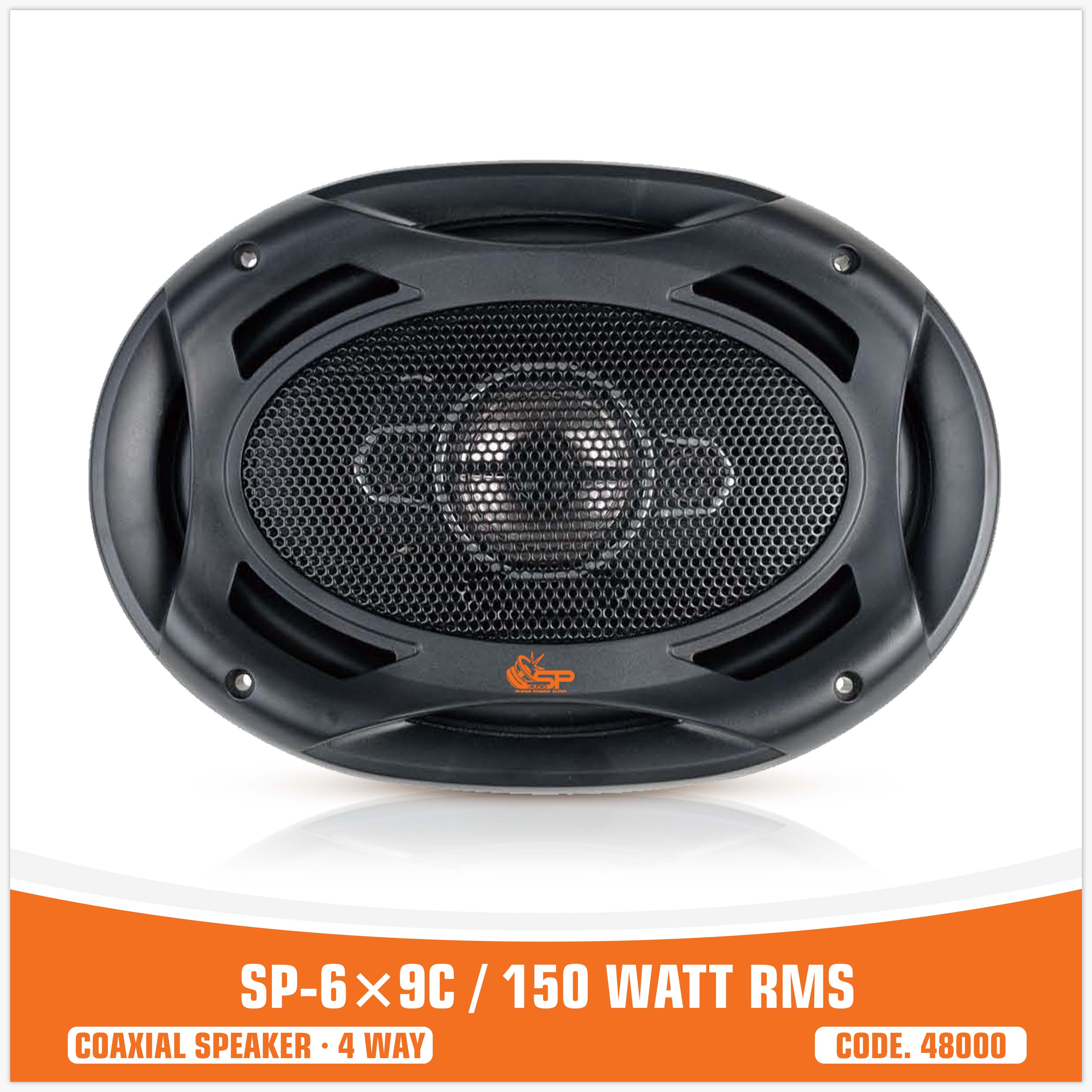 SP 6X9C COAXIAL SPEAKERS 6X9"/16X22CM (PAIR PRICE)