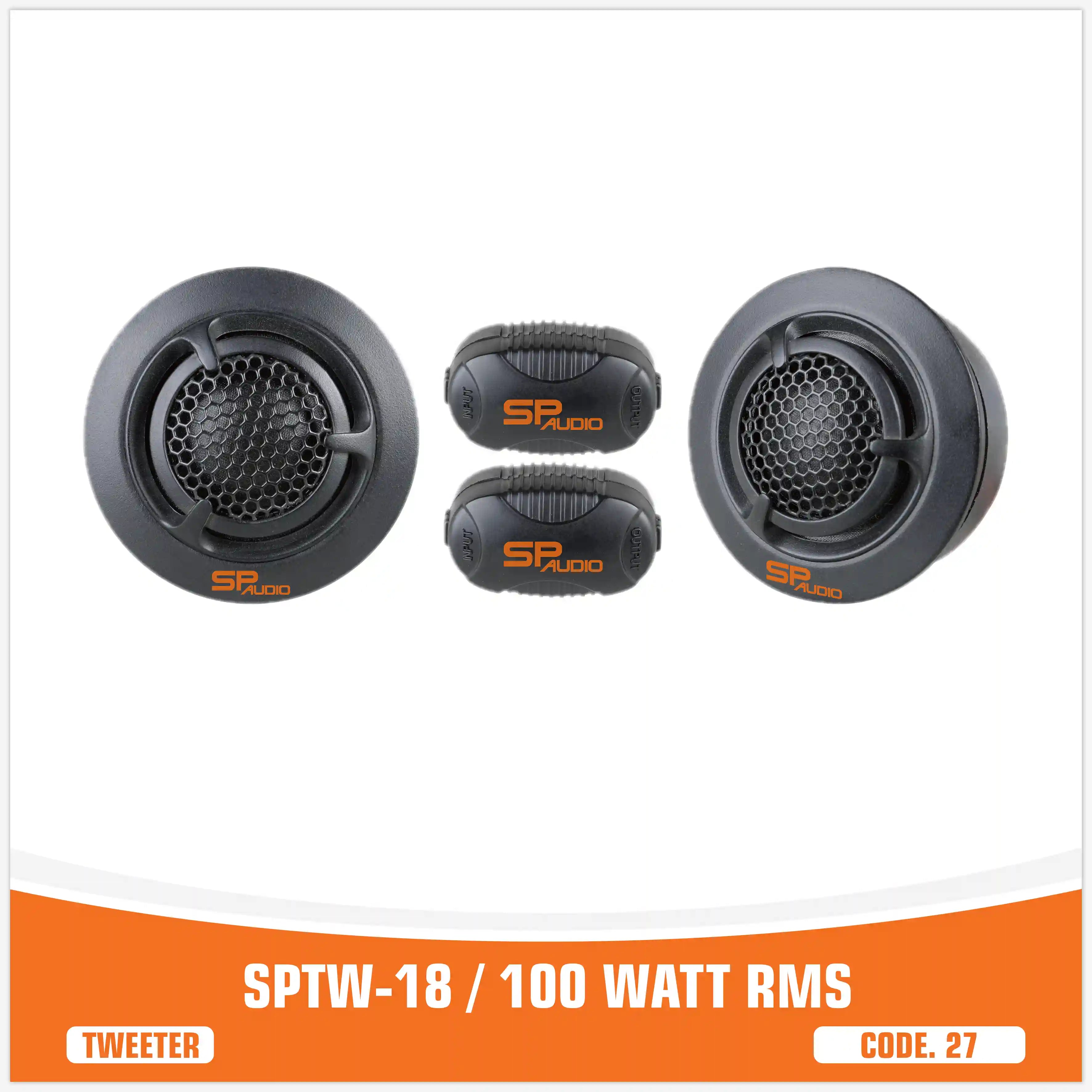 SP TW 18 SET NORMAL TWEETER 100W RMS / 200 WATT MAX  (PAIR PRICE)