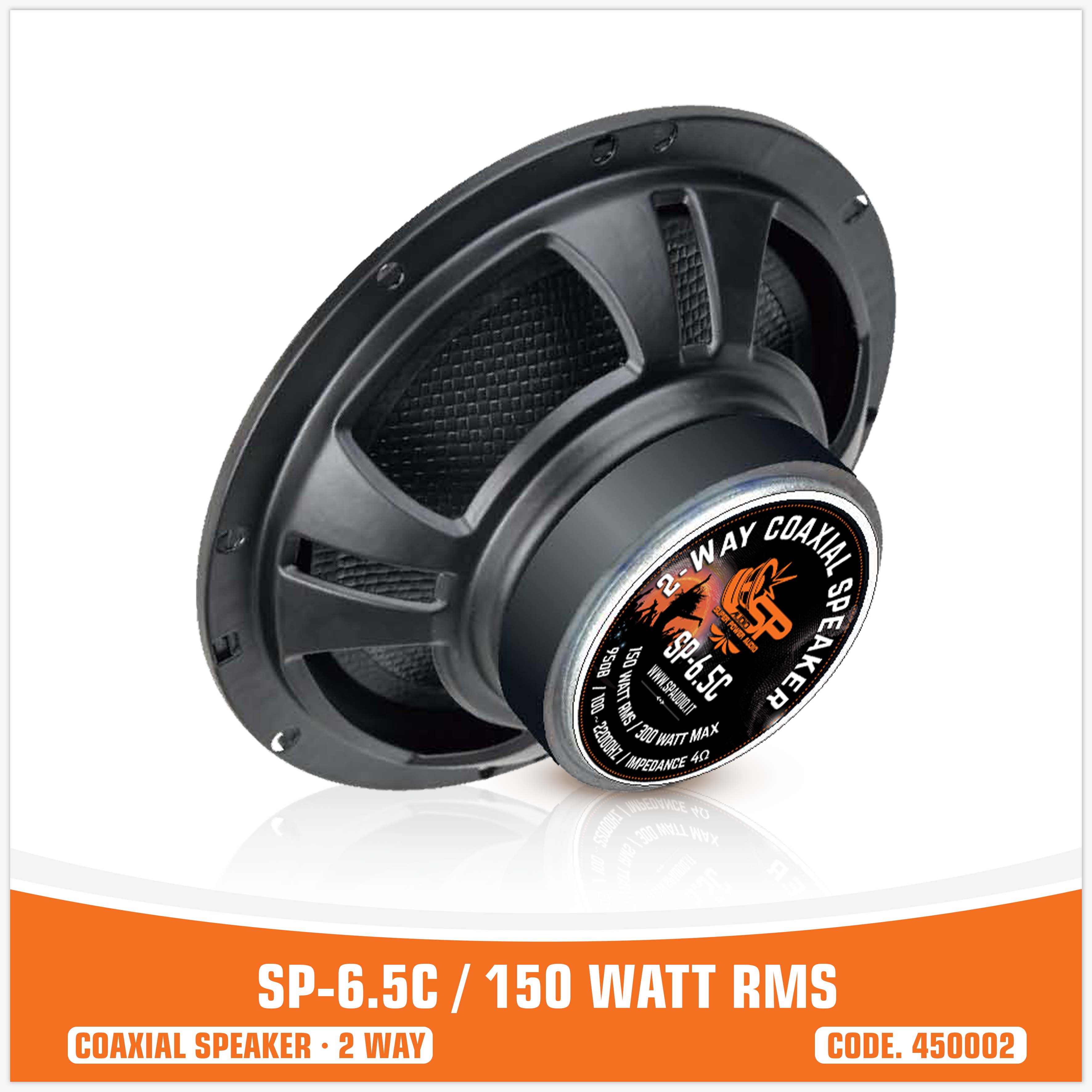 SP 6.5C COAXIAL SPEAKERS 6.5"/16.5CM (PAIR PRICE)