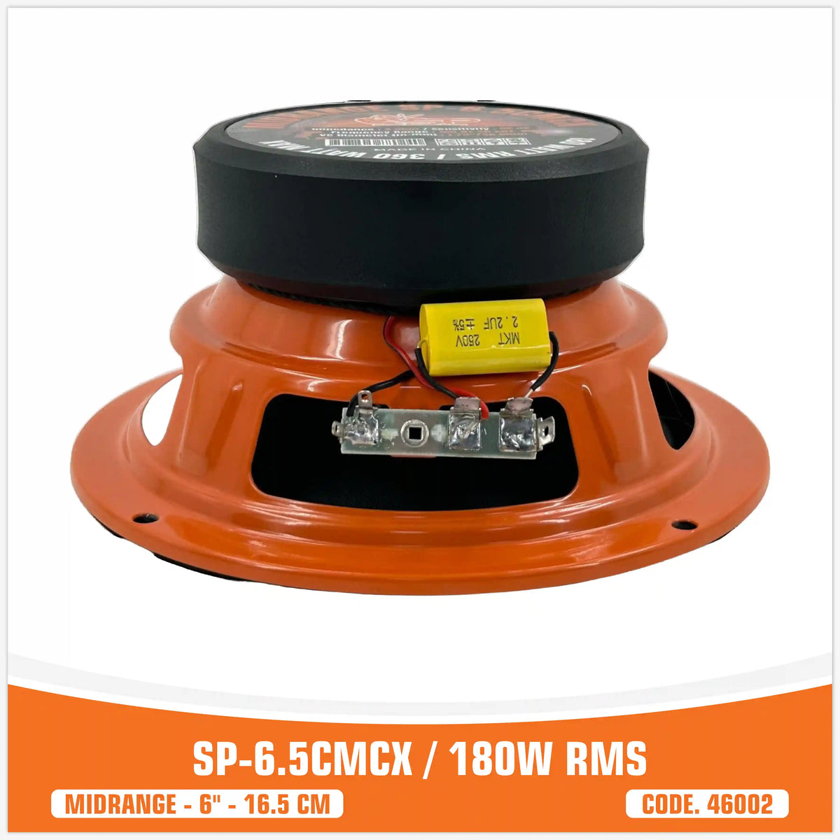 SP 6.5CM CX coaxial midrange with tweeter 6.5"/16.5 cm - SP Audio, view 2