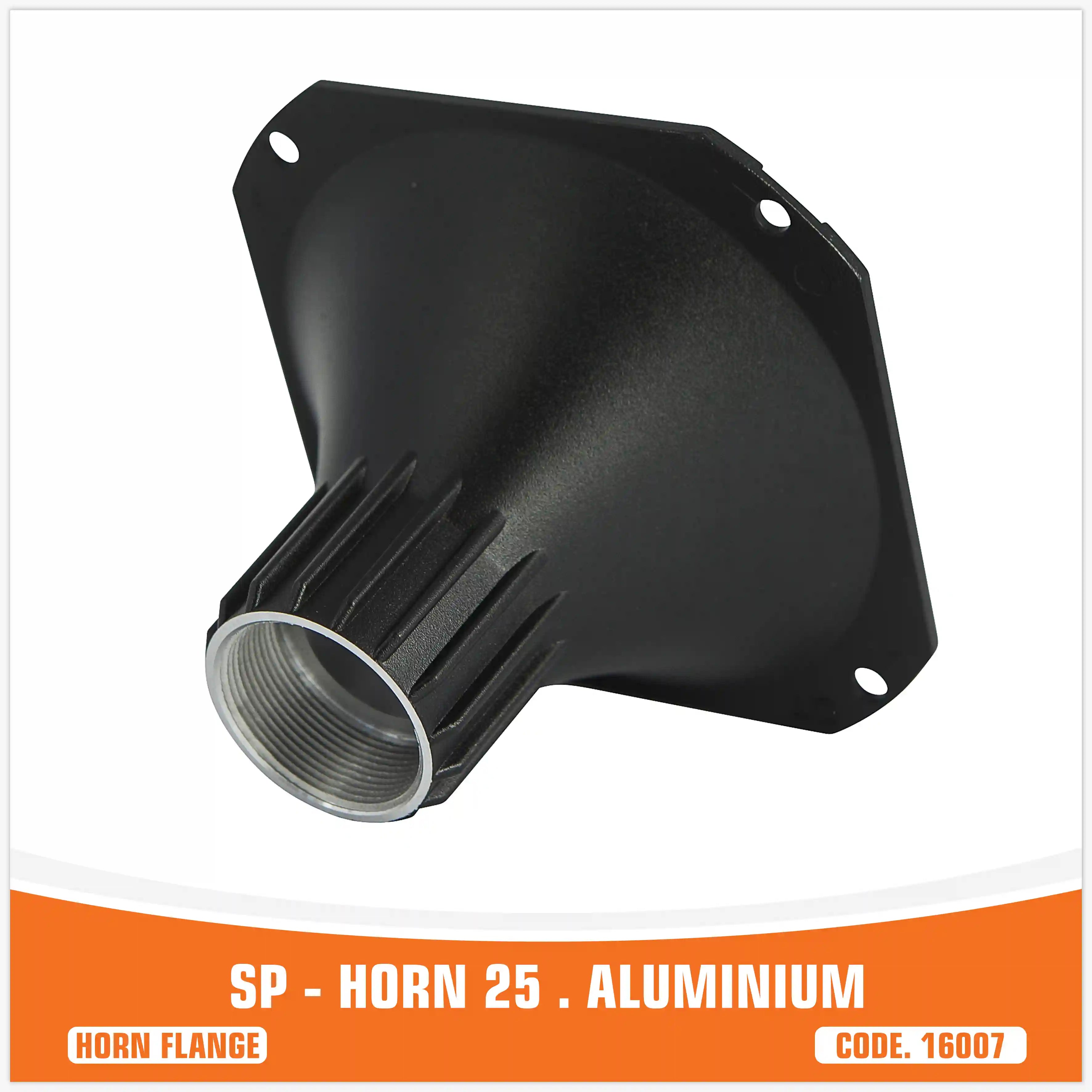 SP-HORN 25 CORNETA DE ALUMINIO PARA DRIVER CON TORNILLO (PRECIO UNITARIO)