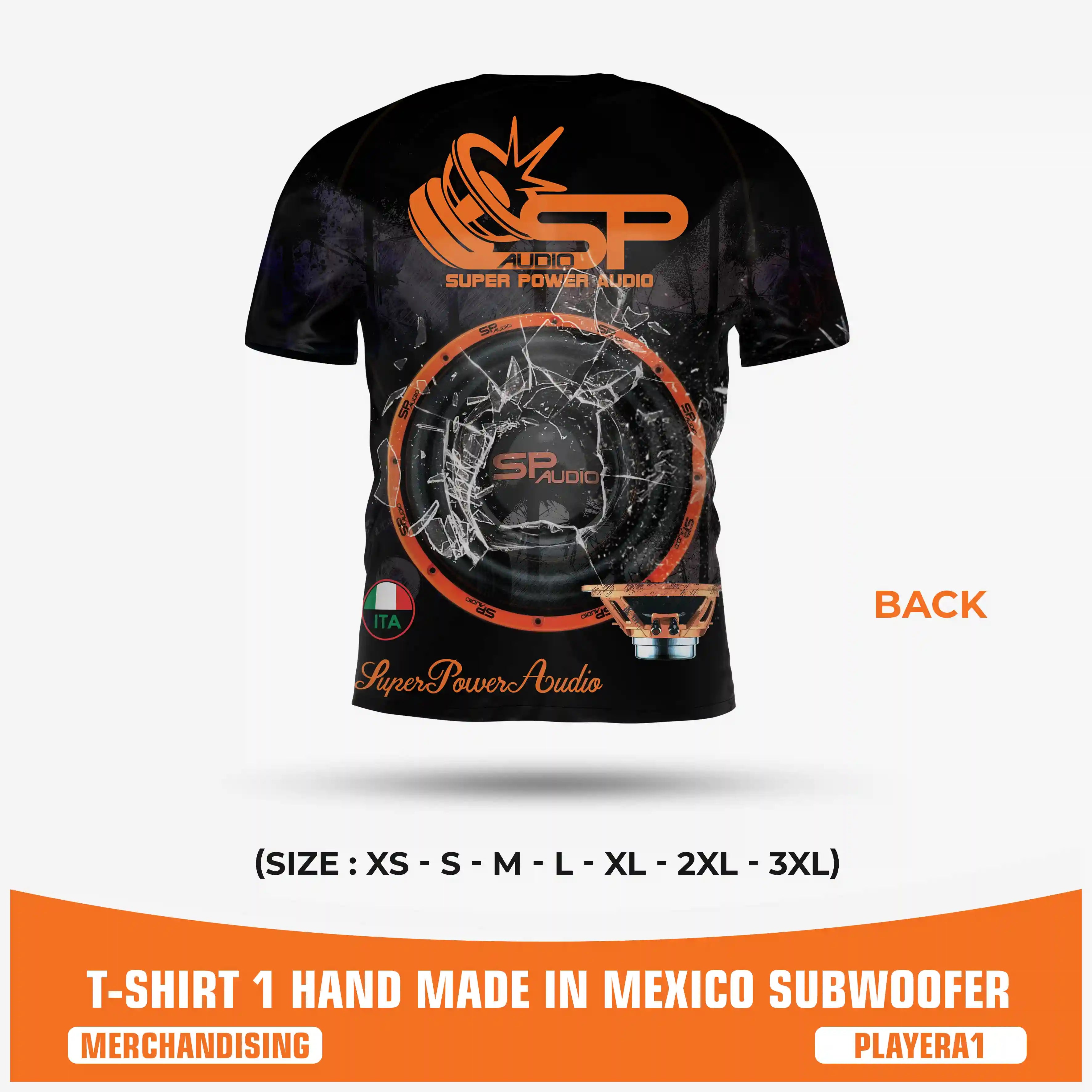 T-SHIRT SPAUDIO 1 (PREZZO UNITARIO)