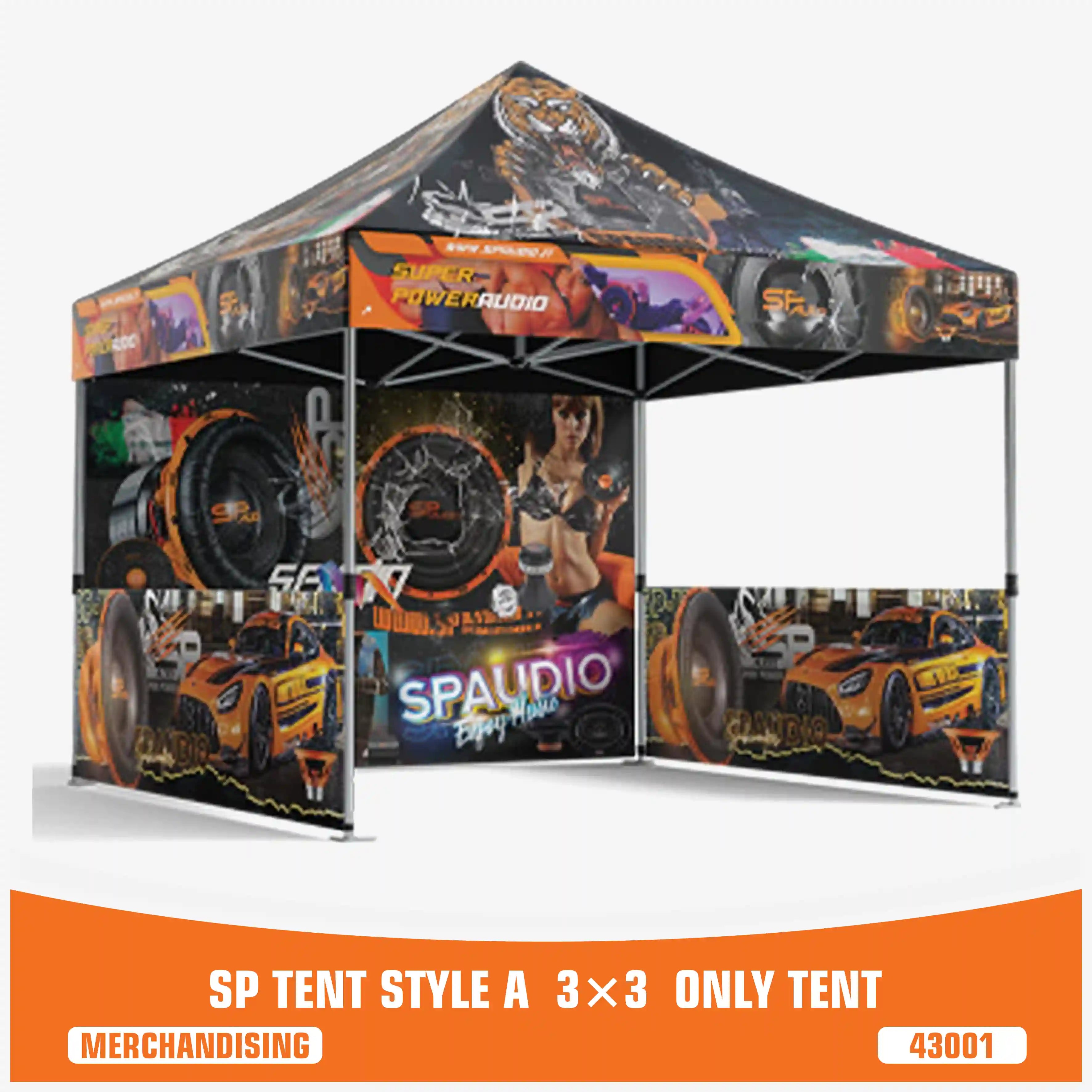 TENT 2 SPAUDIO (PREZZO UNITARIO)